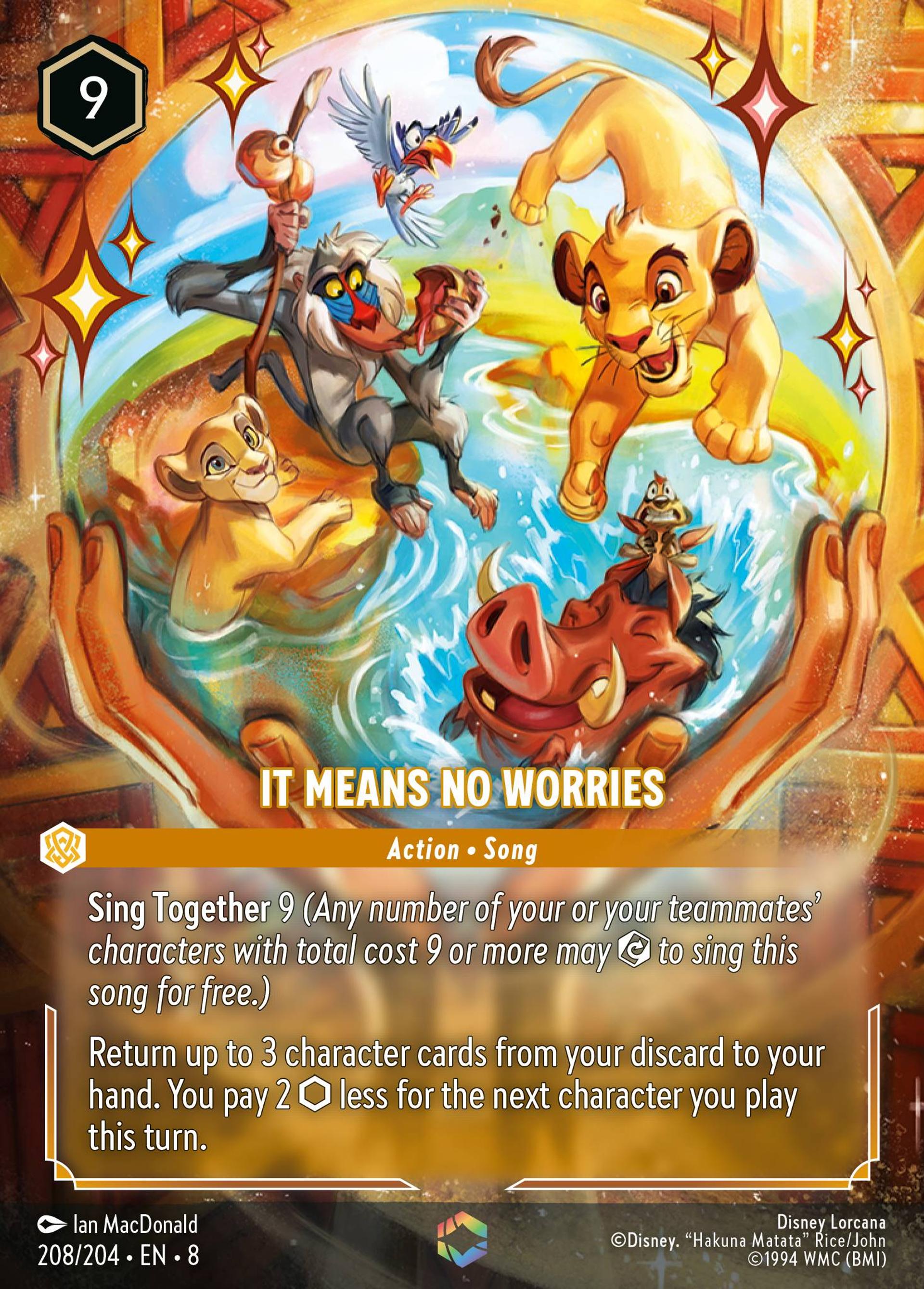 It Means No Worries — The Reign of Jafar — Lorcana