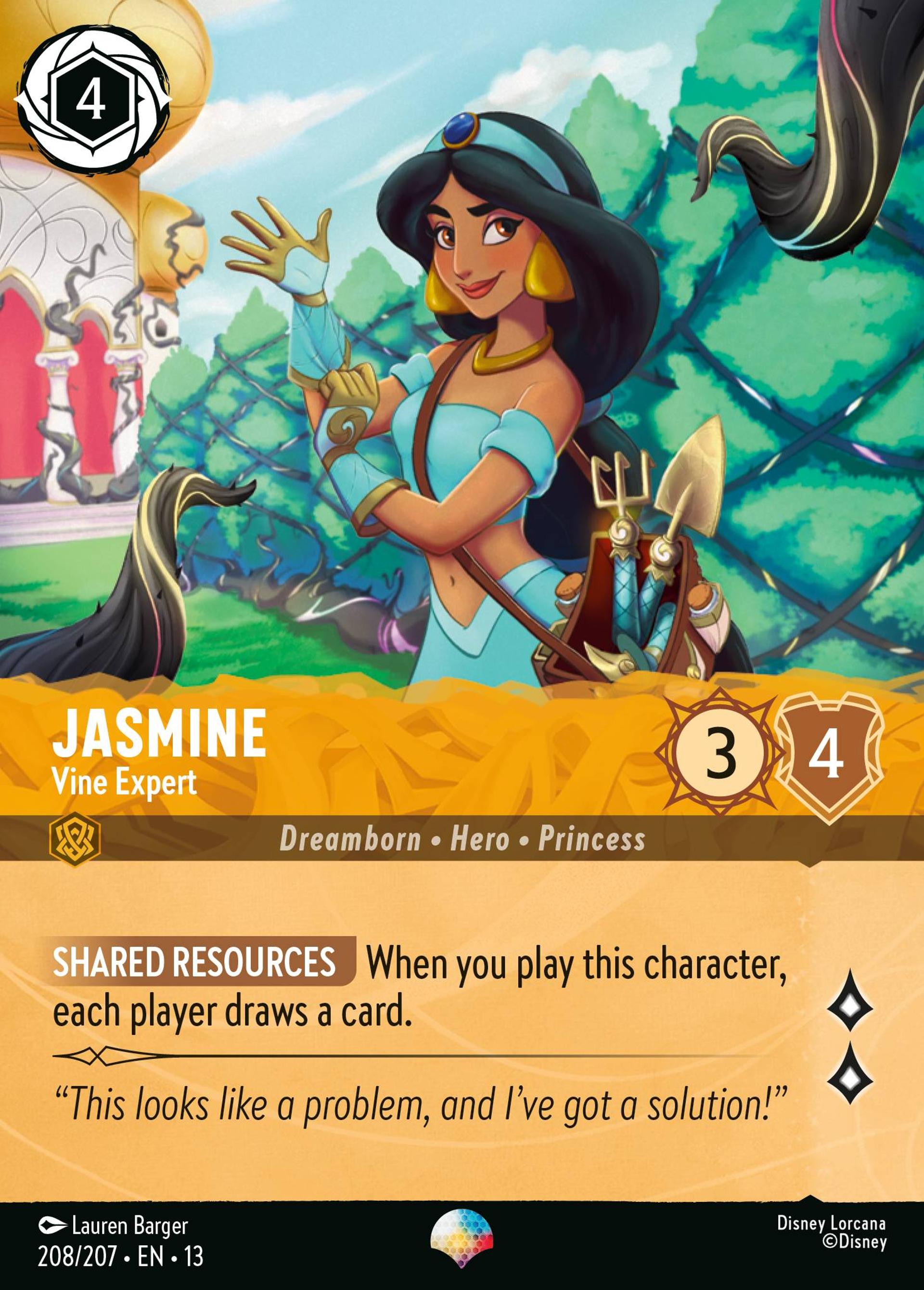 Jasmine - Experte en plante — Attack of the Vine! — Lorcana