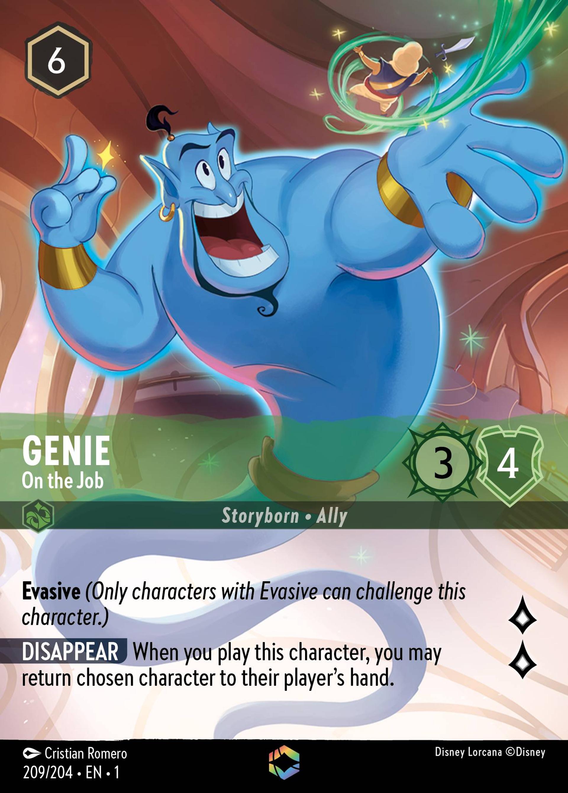 Genie - On the Job — The First Chapter — Lorcana