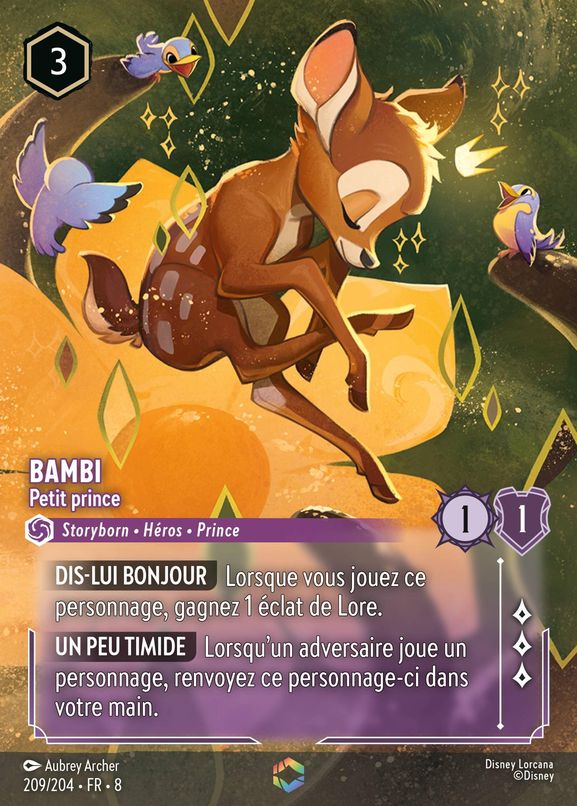 Bambi - Petit prince — The Reign of Jafar — Lorcana