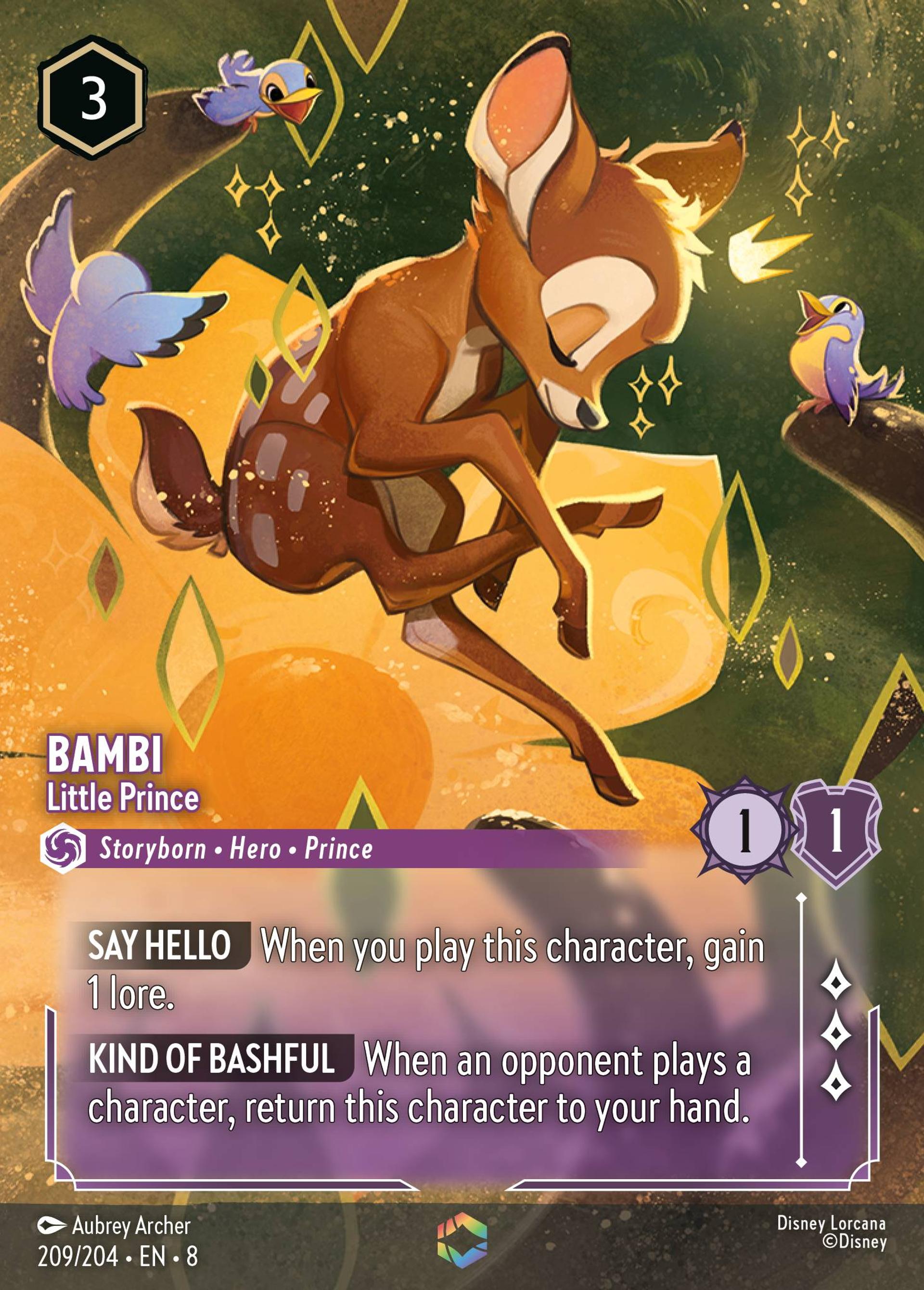 Bambi - Little Prince — The Reign of Jafar — Lorcana