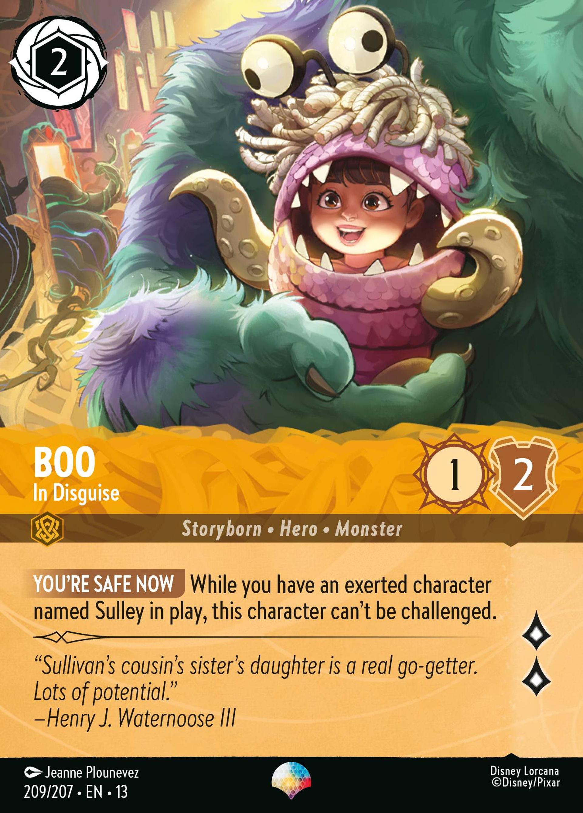 Boo - In Disguise — Attack of the Vine! — Lorcana