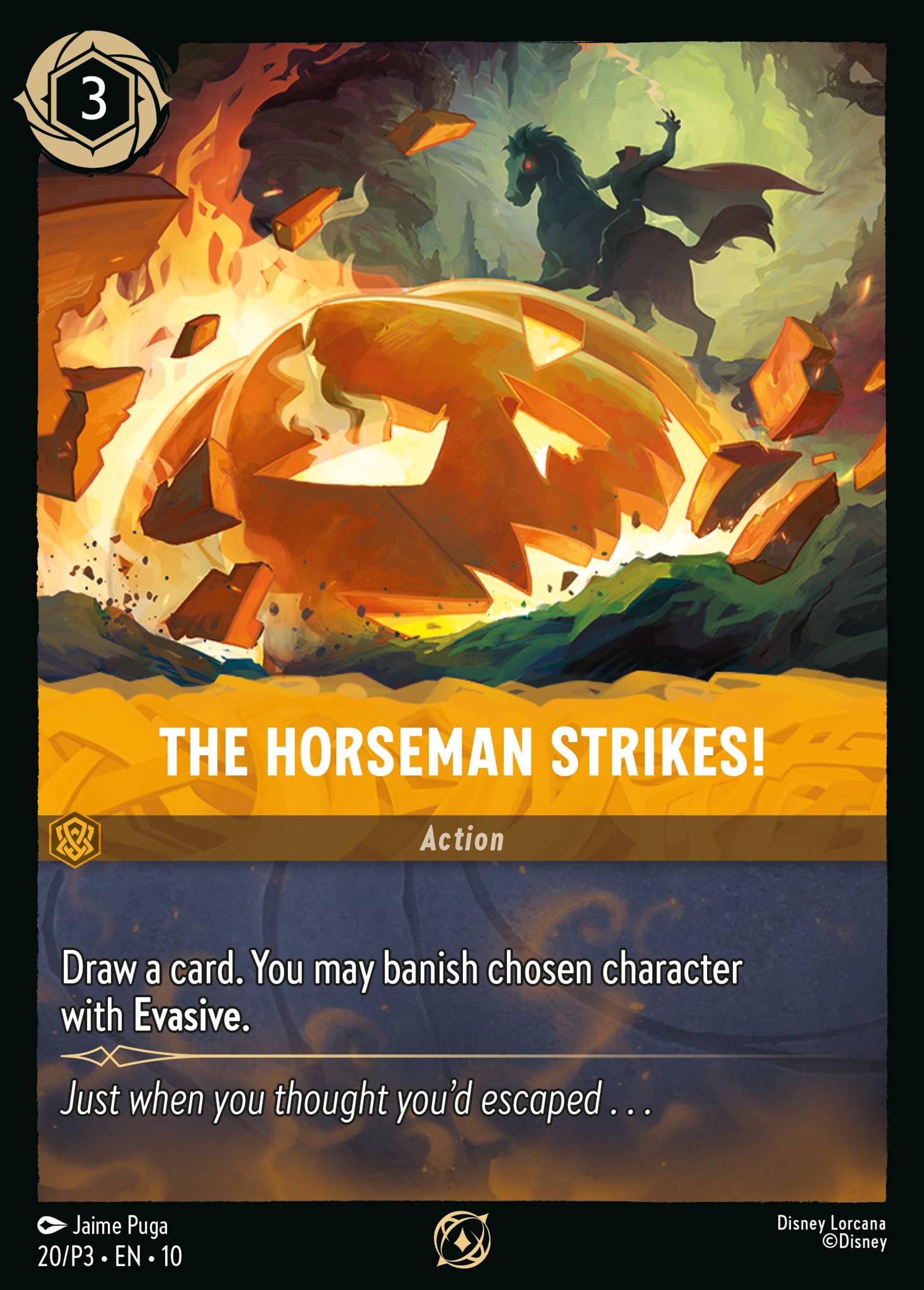 The Horseman Strikes! — Promos - Year 3 — Lorcana