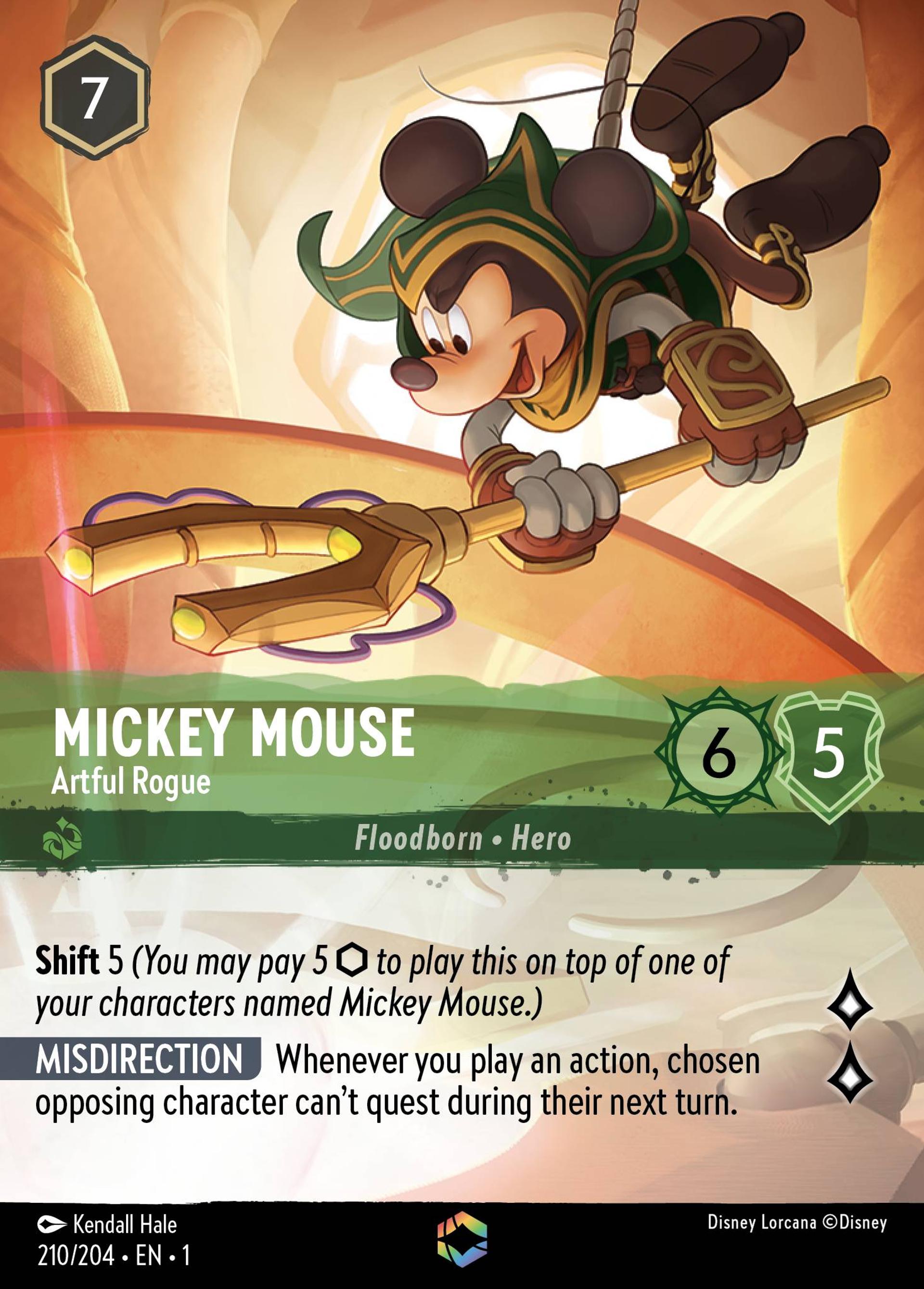 Mickey Mouse - Artful Rogue — The First Chapter — Lorcana