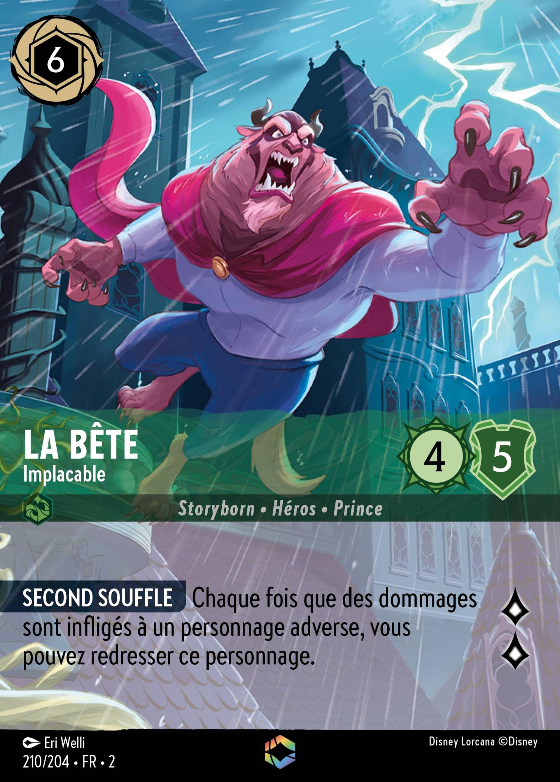La Bête - Implacable — Rise of the Floodborn — Lorcana