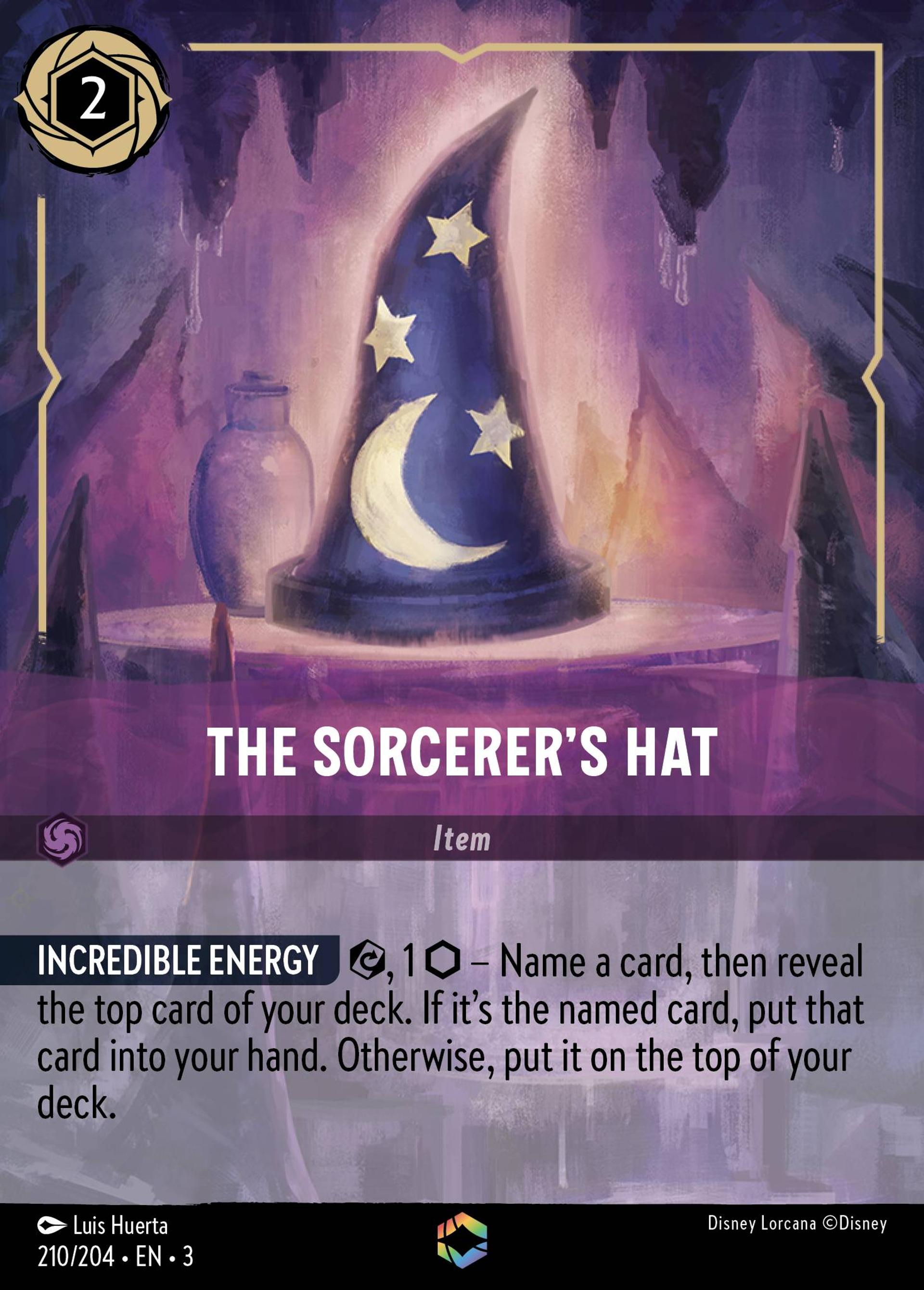 Le chapeau de sorcier — Into the Inklands — Lorcana