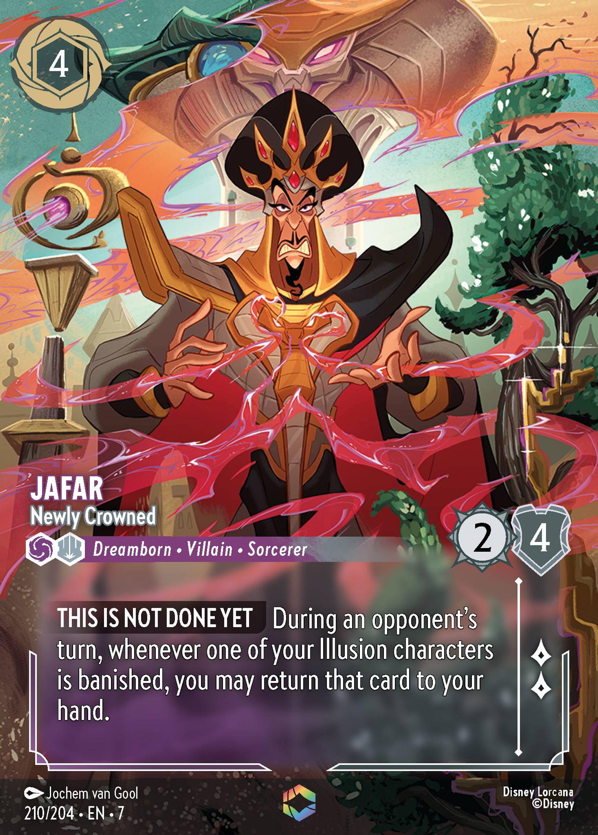 Jafar - Newly Crowned — Archazia's Island — Lorcana