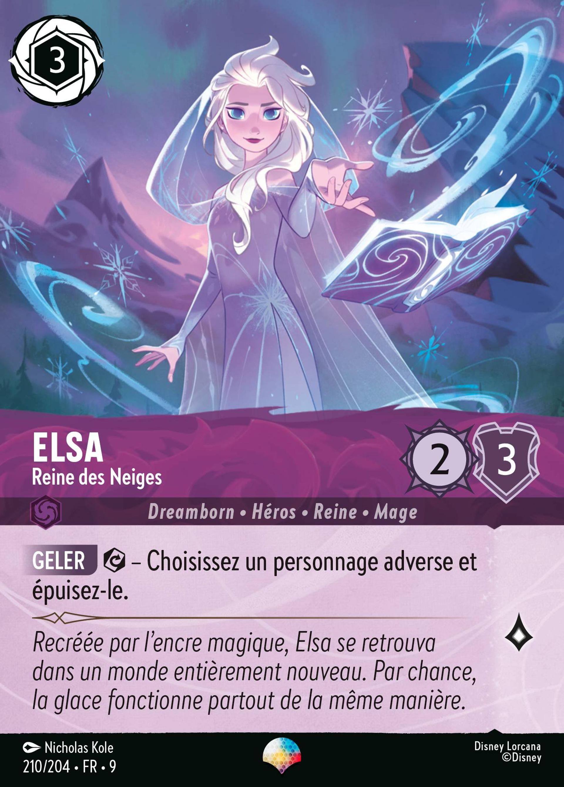 Elsa - Reine des Neiges — Fabled — Lorcana