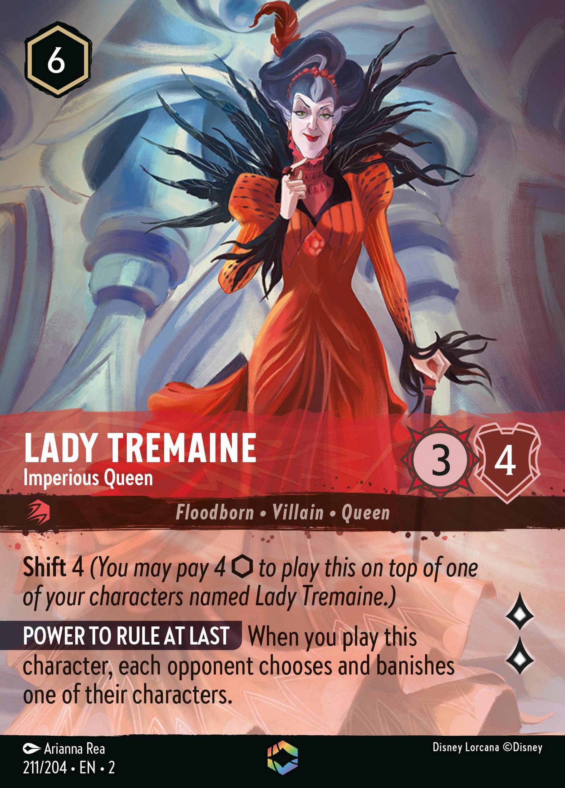 Madame de Trémaine - Reine impérieuse — Rise of the Floodborn — Lorcana