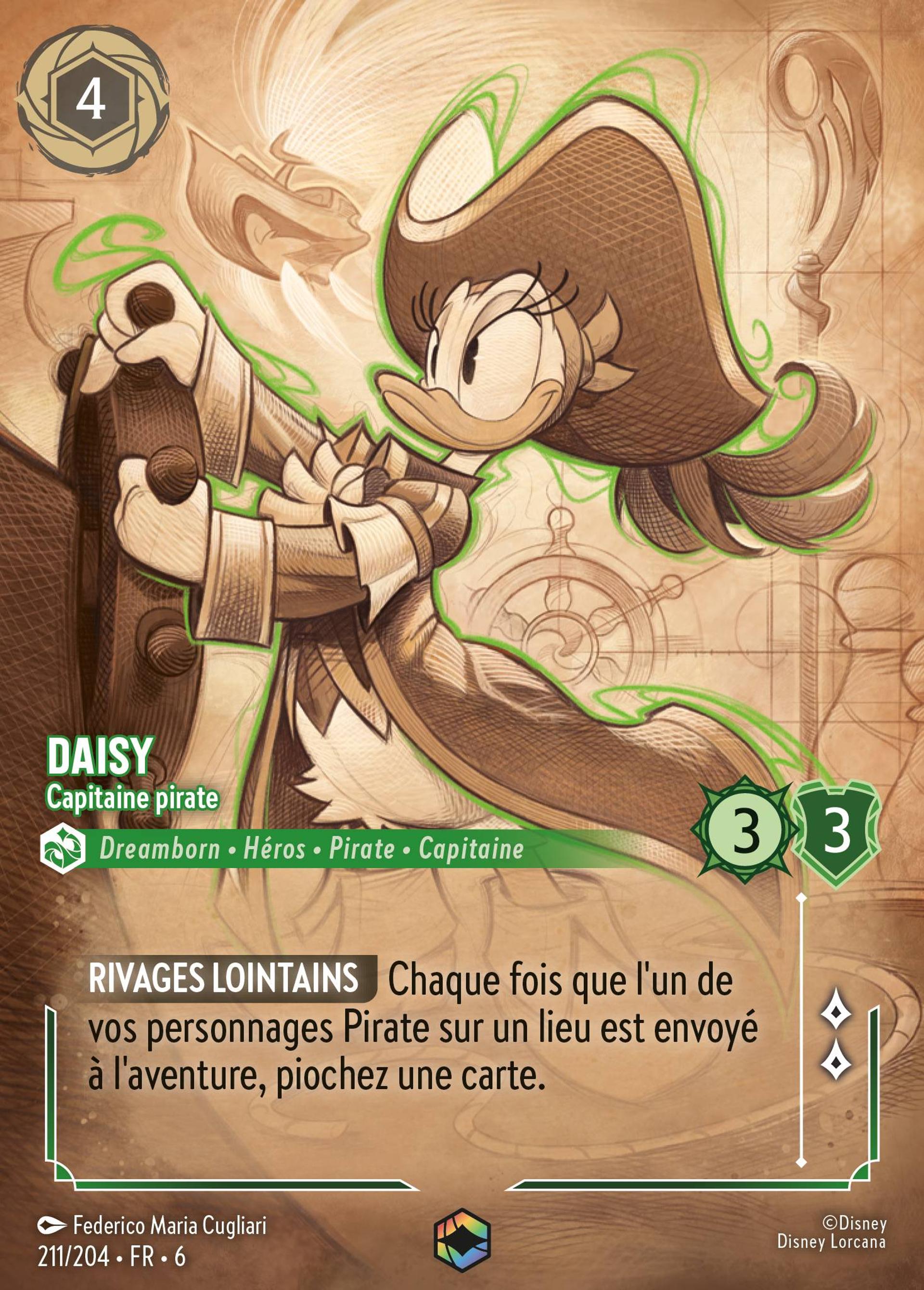 Daisy - Capitaine pirate — Azurite Sea — Lorcana