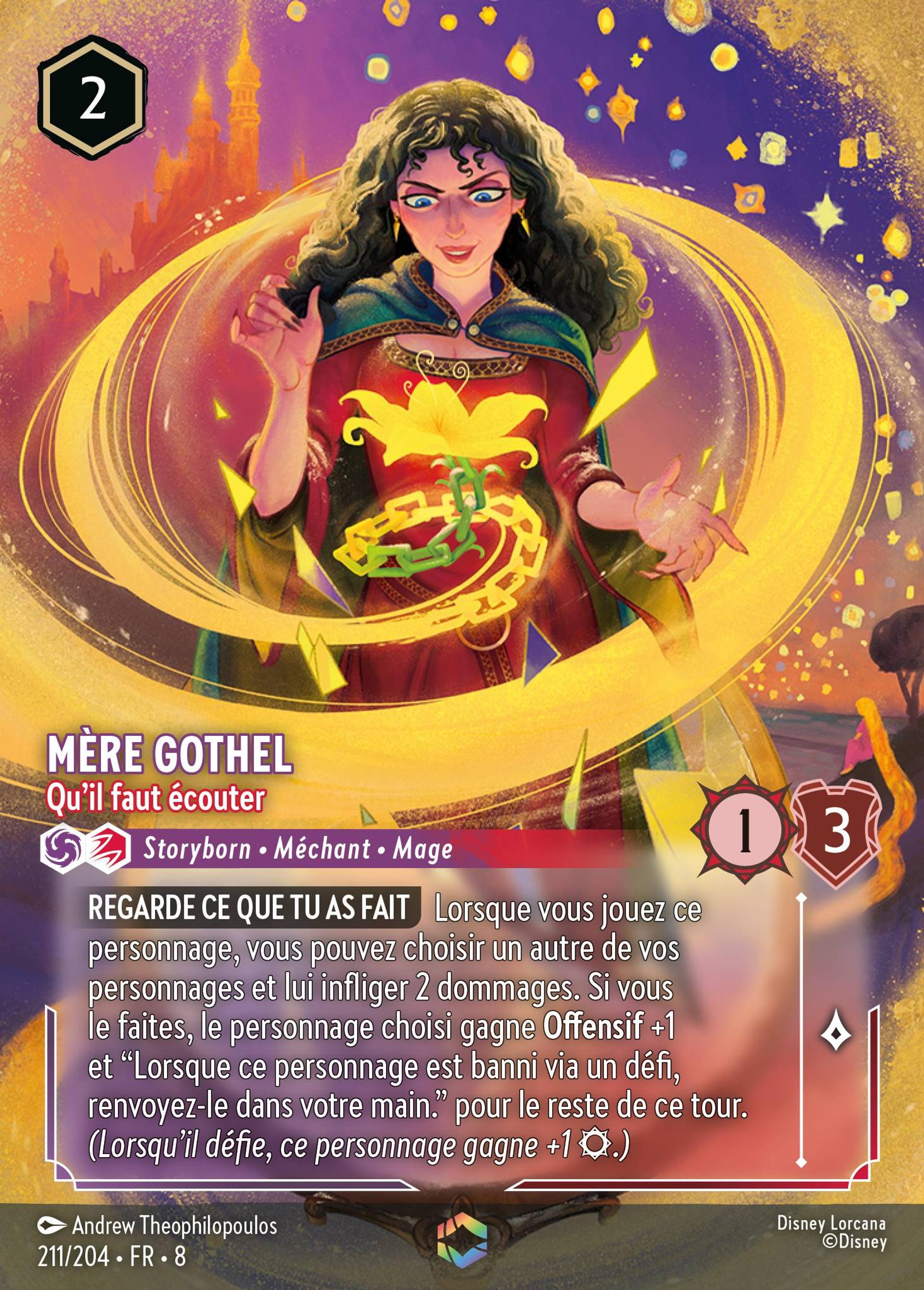Mère Gothel - Qu'il faut écouter — The Reign of Jafar — Lorcana