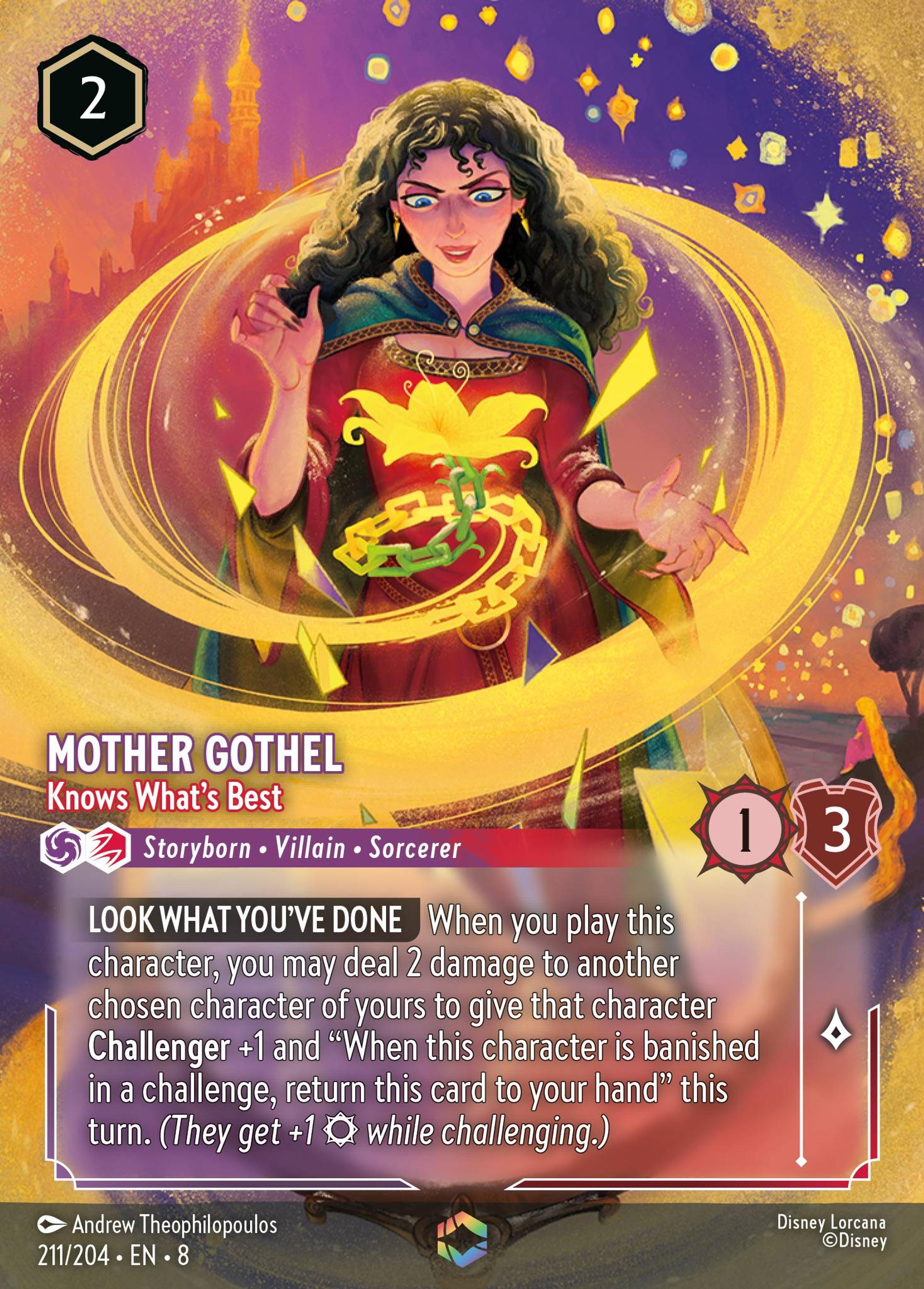 Mother Gothel - Knows What's Best — The Reign of Jafar — Lorcana