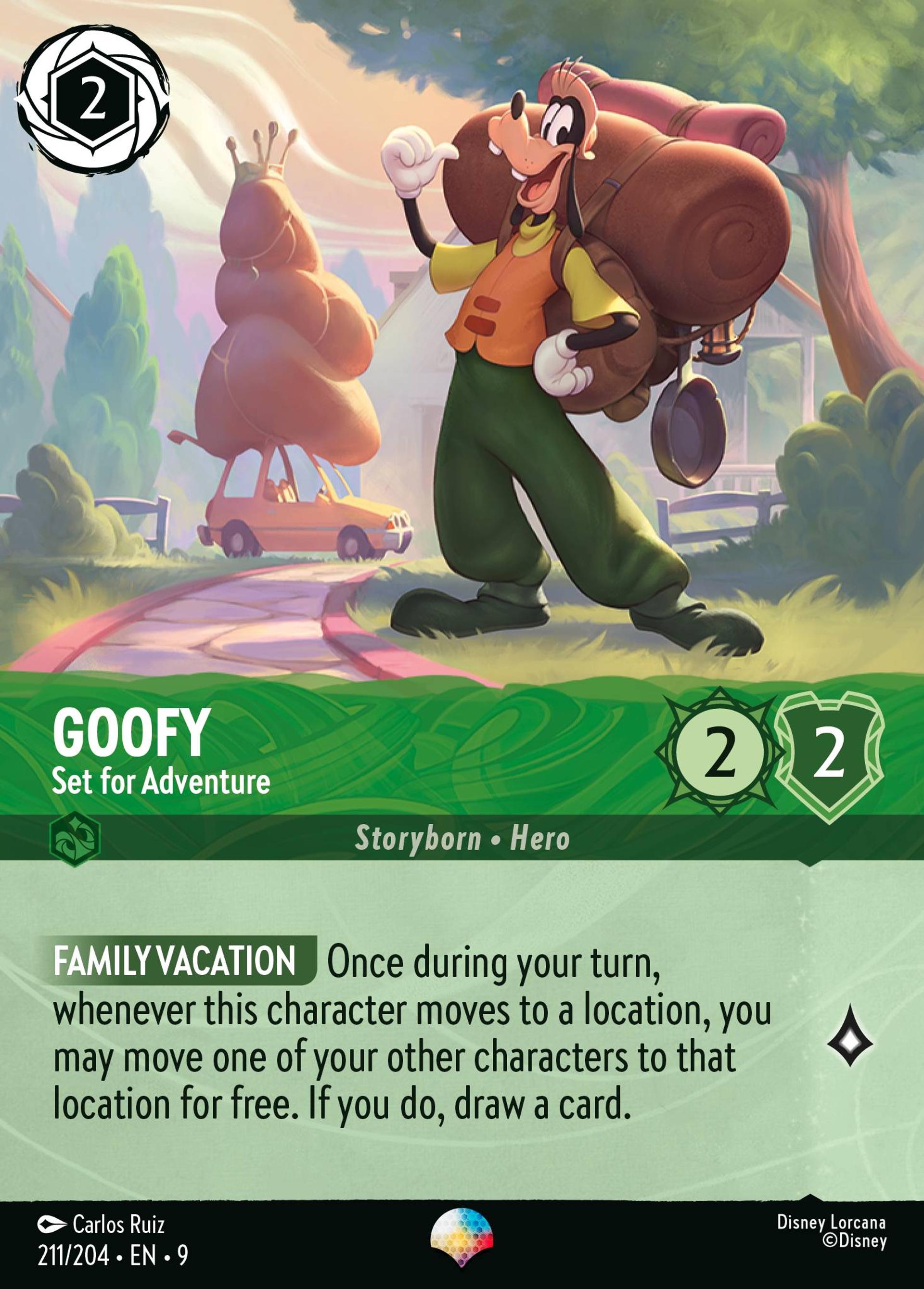Goofy - Set for Adventure — Fabled — Lorcana