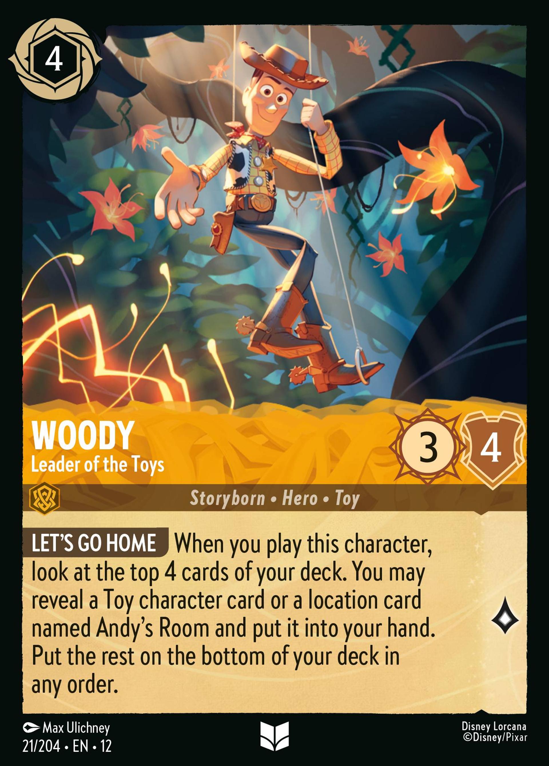 Woody - Leader of the Toys — Wilds Unknown — Lorcana