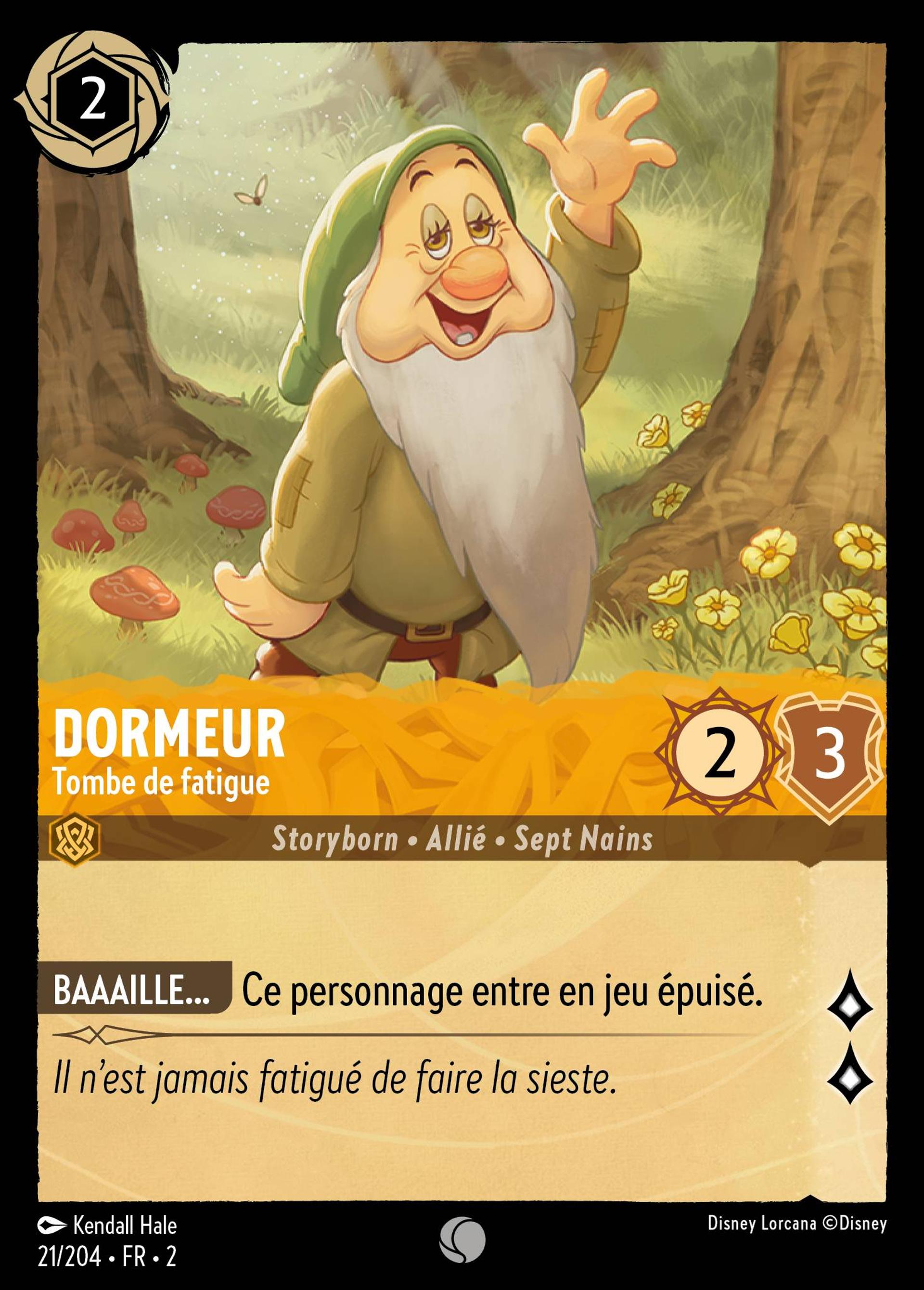 Dormeur - Tombe de fatigue — Rise of the Floodborn — Lorcana