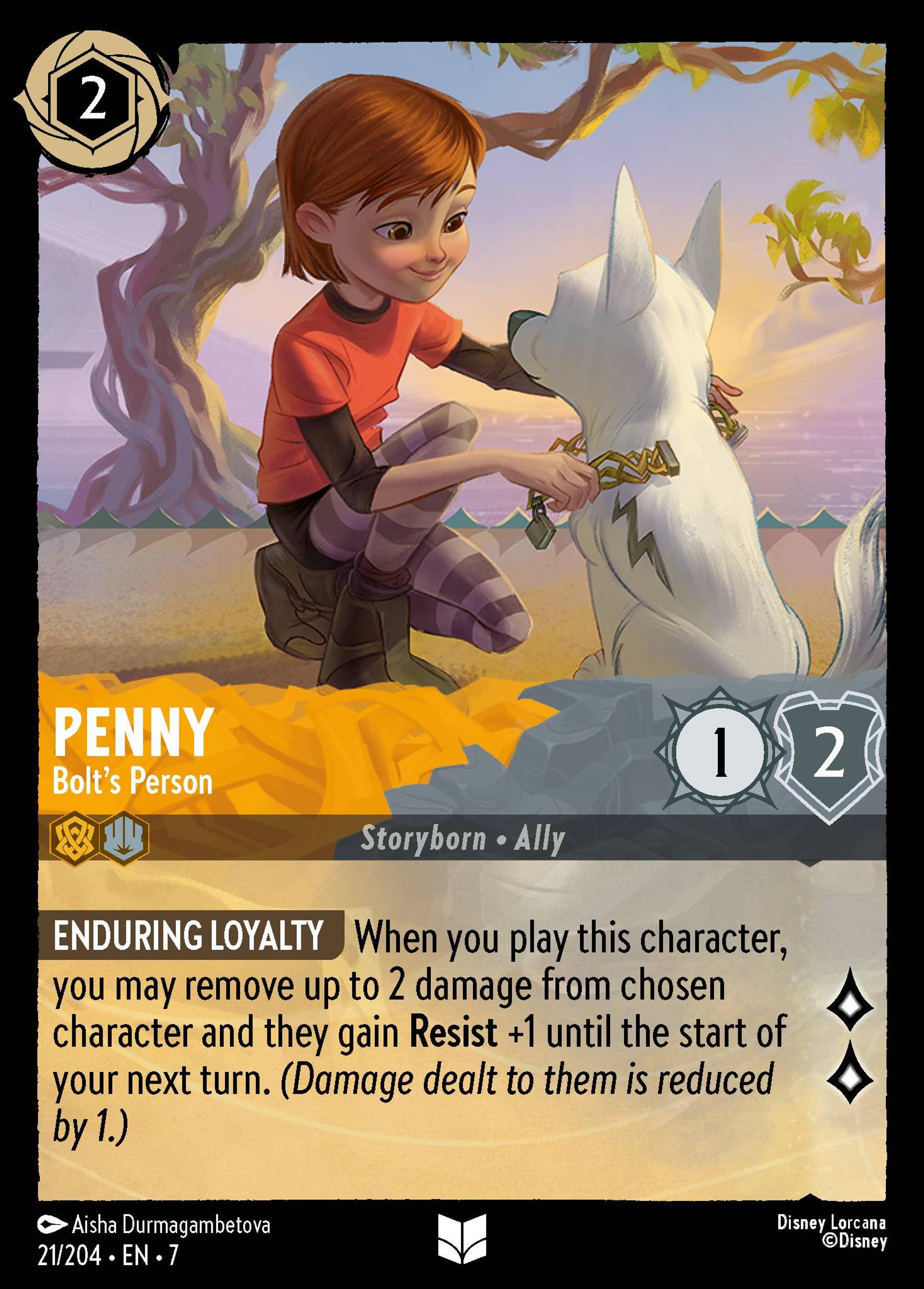Penny - Bolt's Person — Archazia's Island — Lorcana