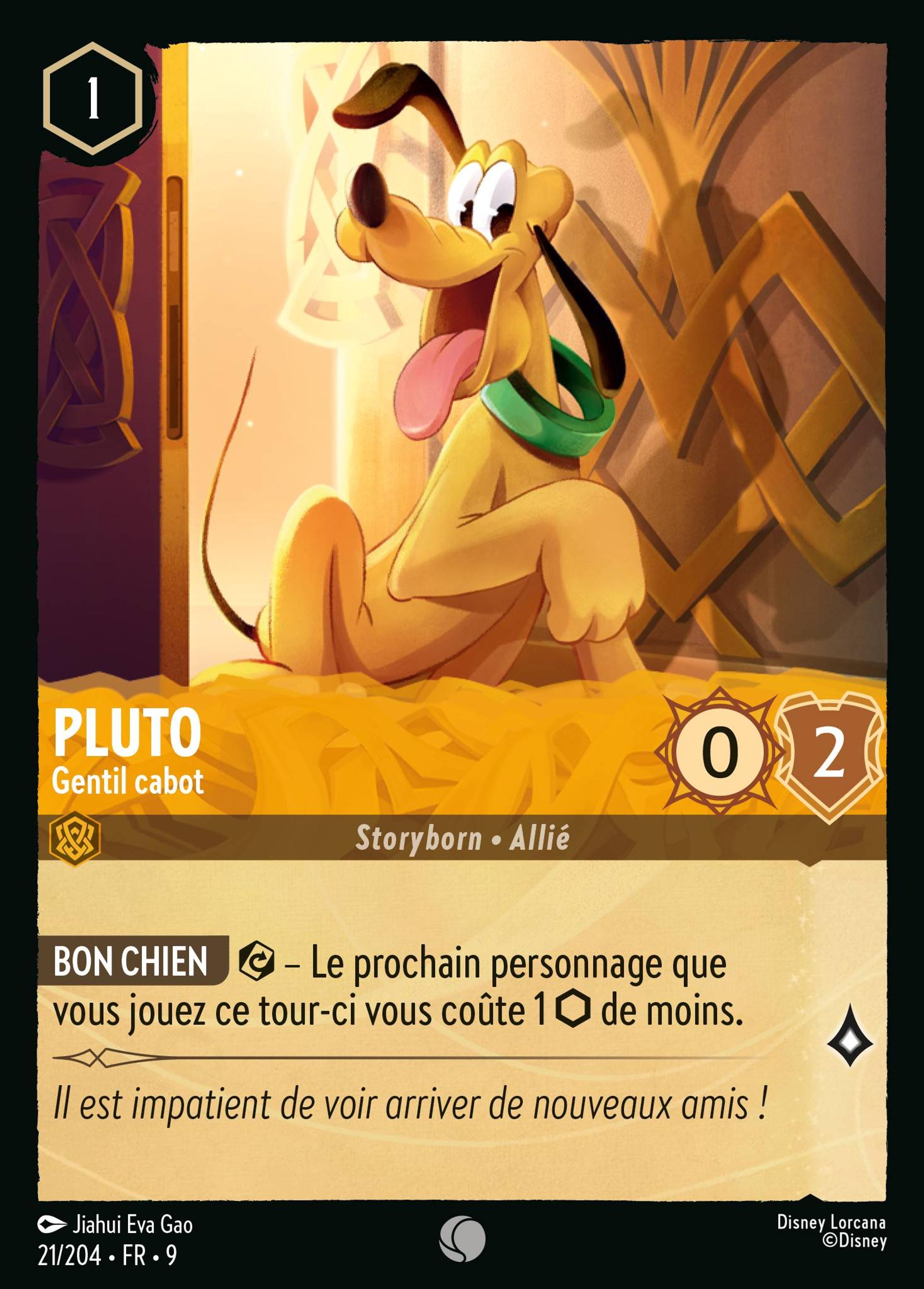 Pluto - Gentil cabot — Fabled — Lorcana