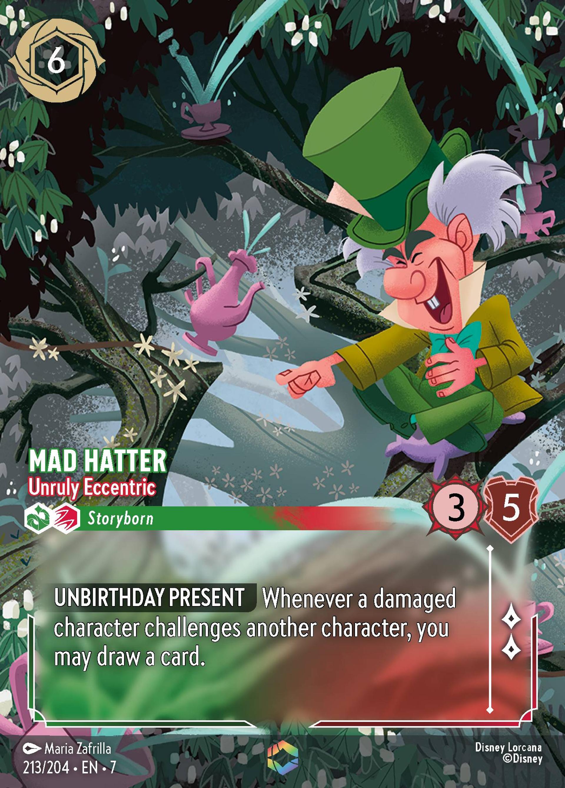 Mad Hatter - Unruly Eccentric — Archazia's Island — Lorcana