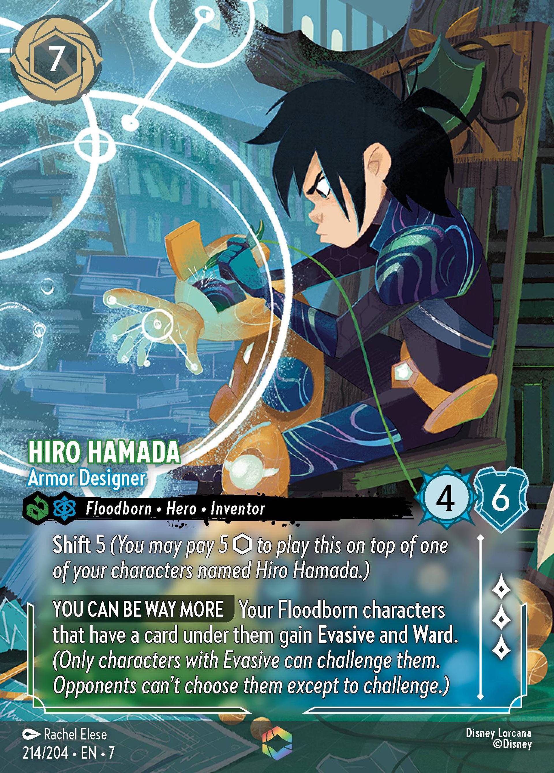 Hiro Hamada - Armor Designer — Archazia's Island — Lorcana