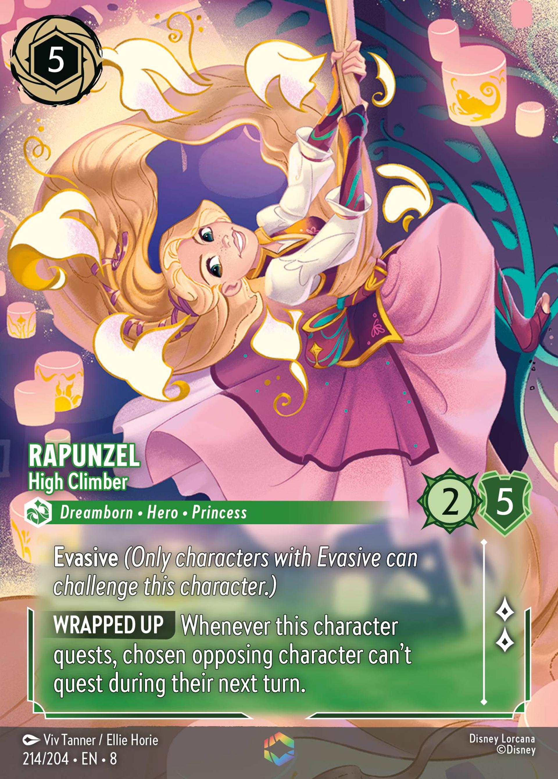 Rapunzel - High Climber — The Reign of Jafar — Lorcana