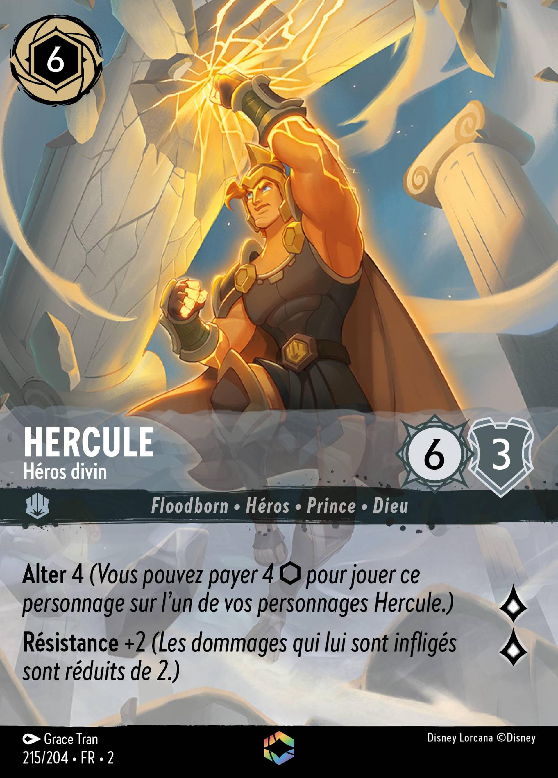 Hercule - Héros divin — Rise of the Floodborn — Lorcana