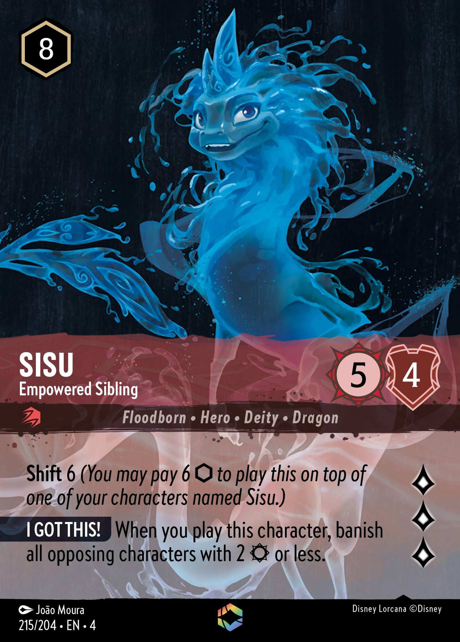 Sisu - Empowered Sibling — Ursula's Return — Lorcana