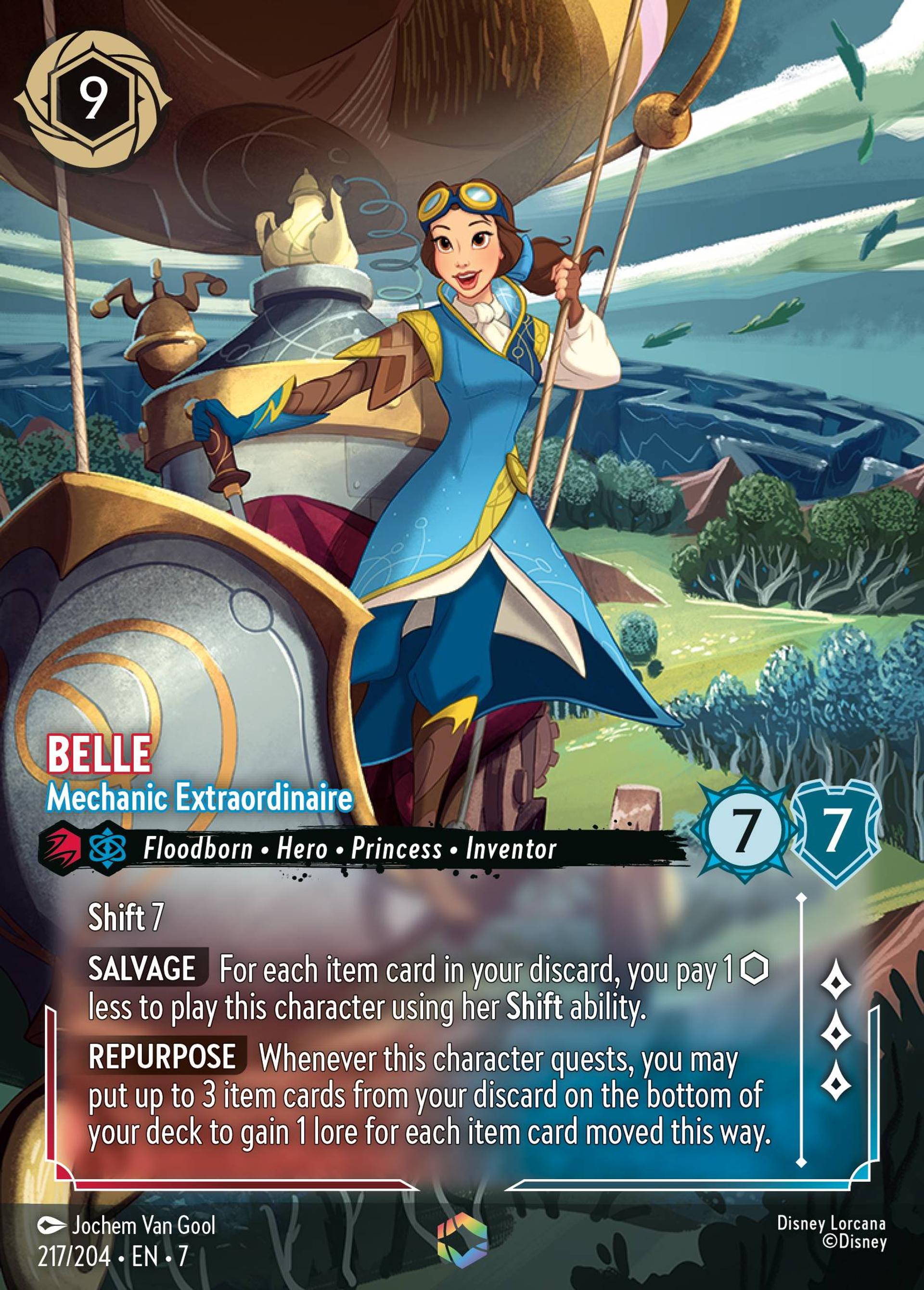 Belle - Mécanicienne extraordinaire — Archazia's Island — Lorcana