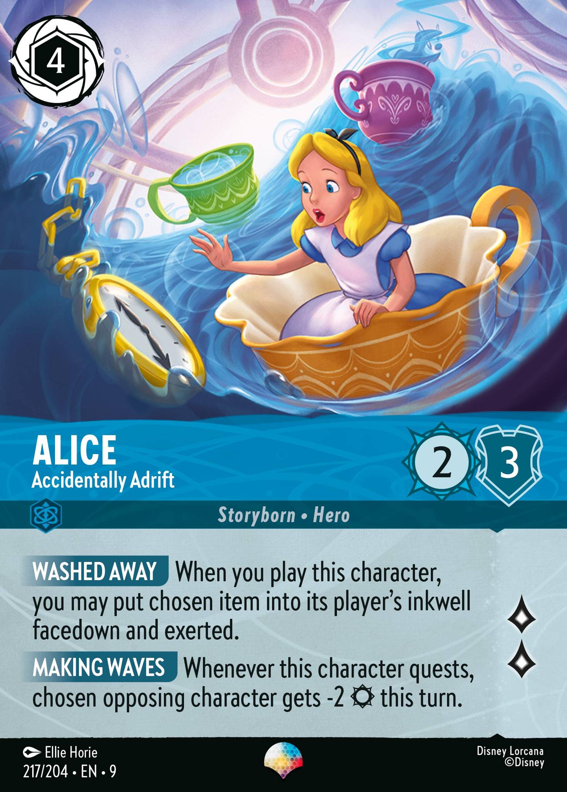 Alice - Accidentally Adrift — Fabled — Lorcana