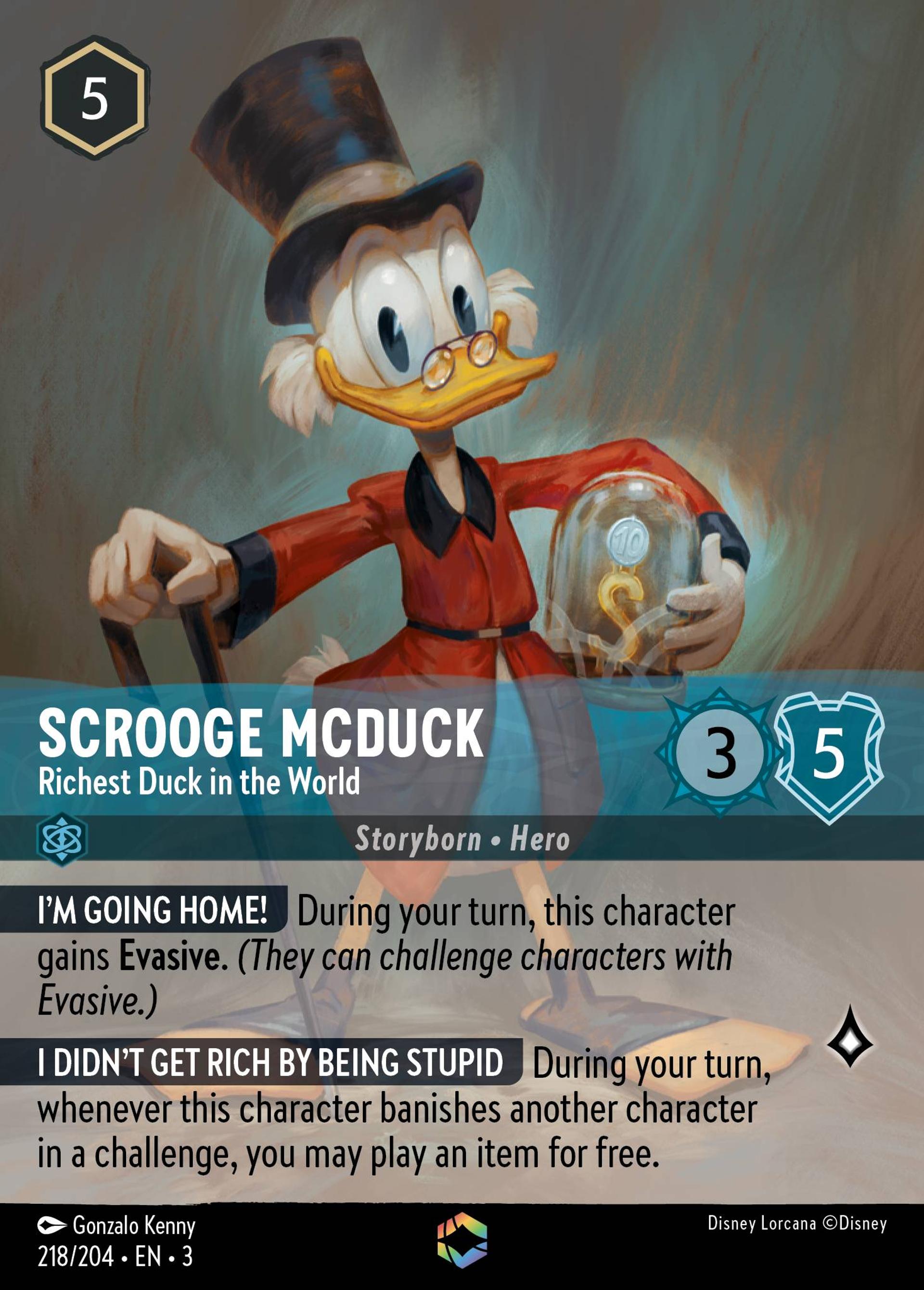 Balthazar Picsou - Canard le plus riche du monde — Into the Inklands — Lorcana