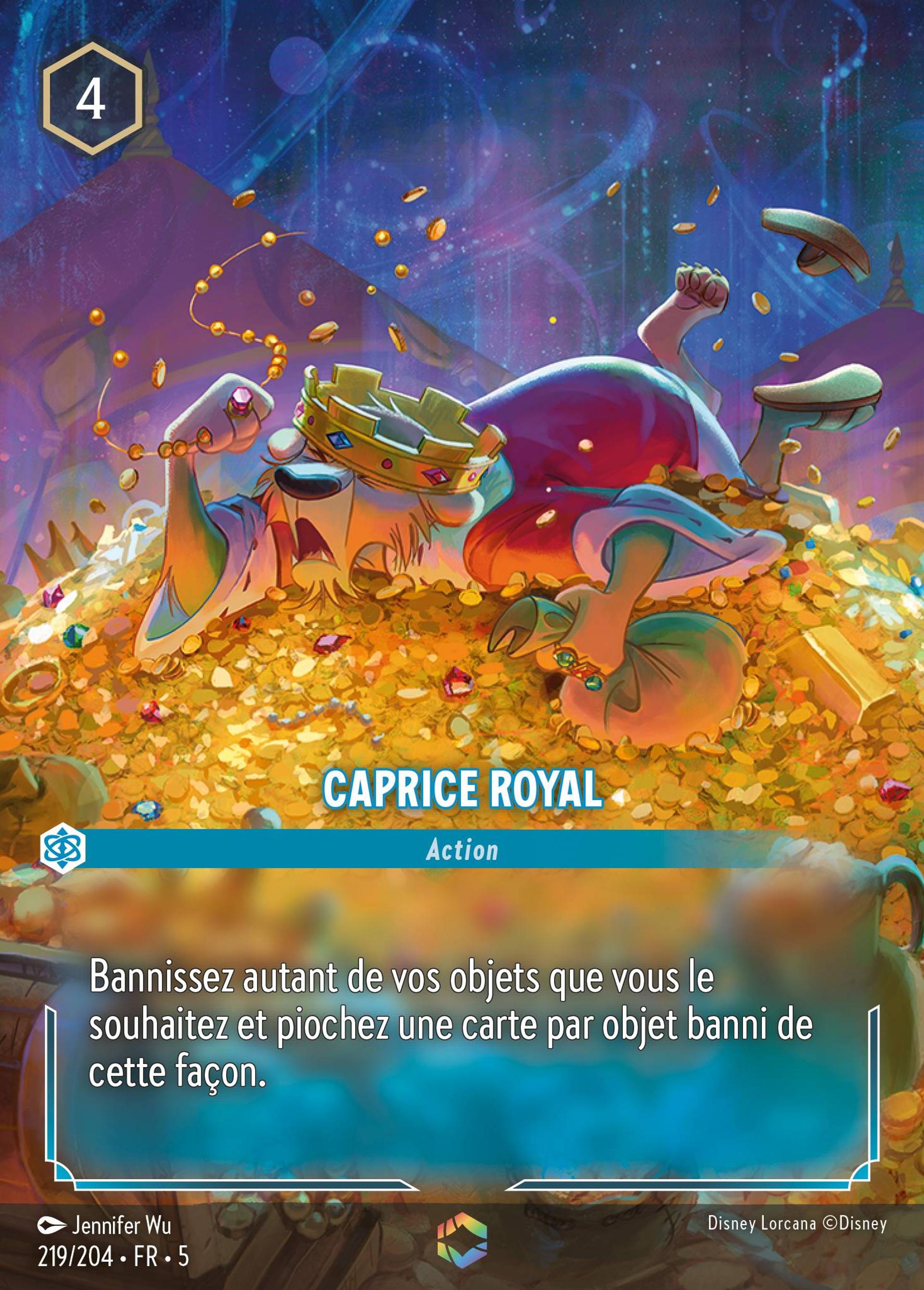 Caprice royal — Shimmering Skies — Lorcana