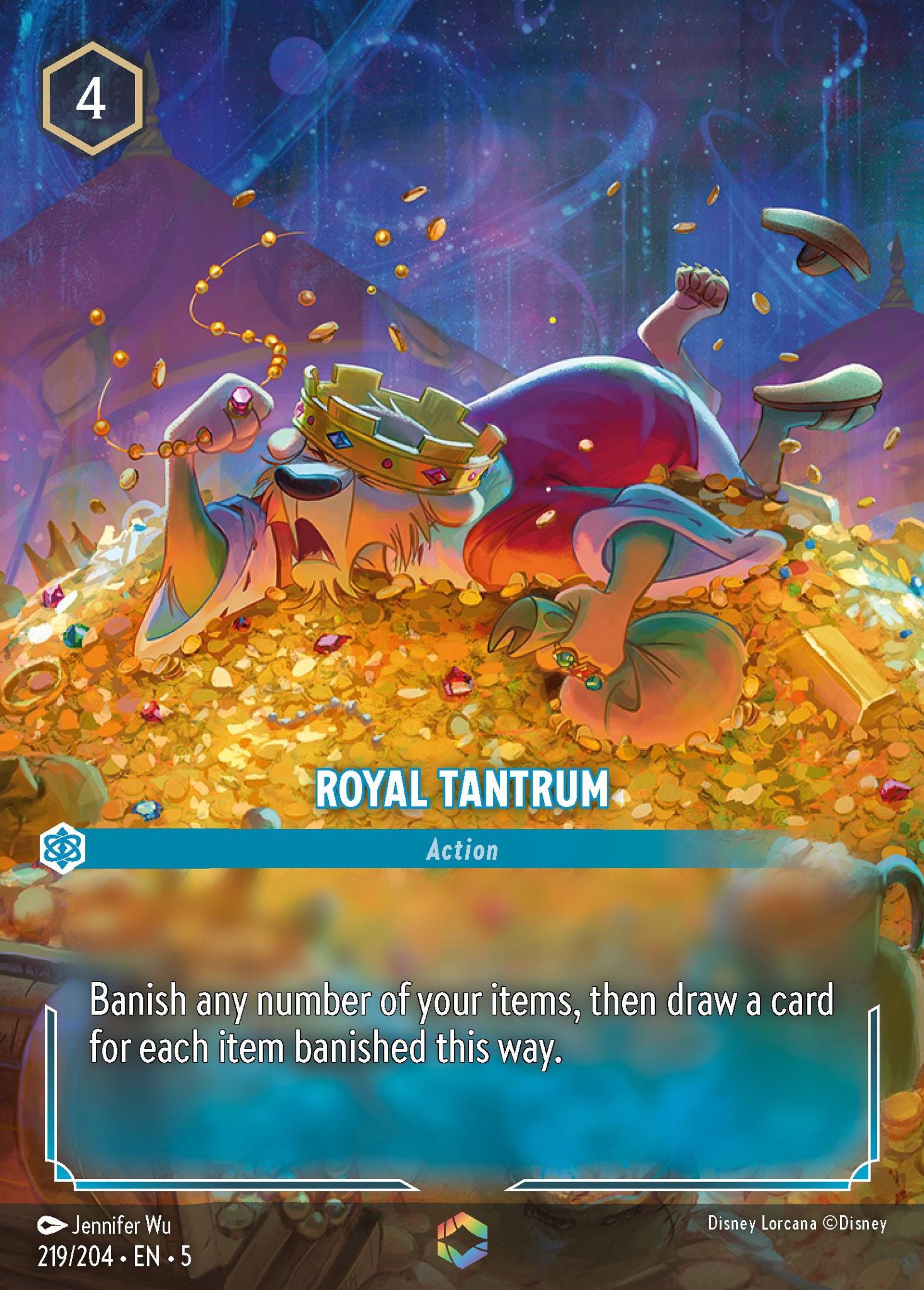 Royal Tantrum — Shimmering Skies — Lorcana