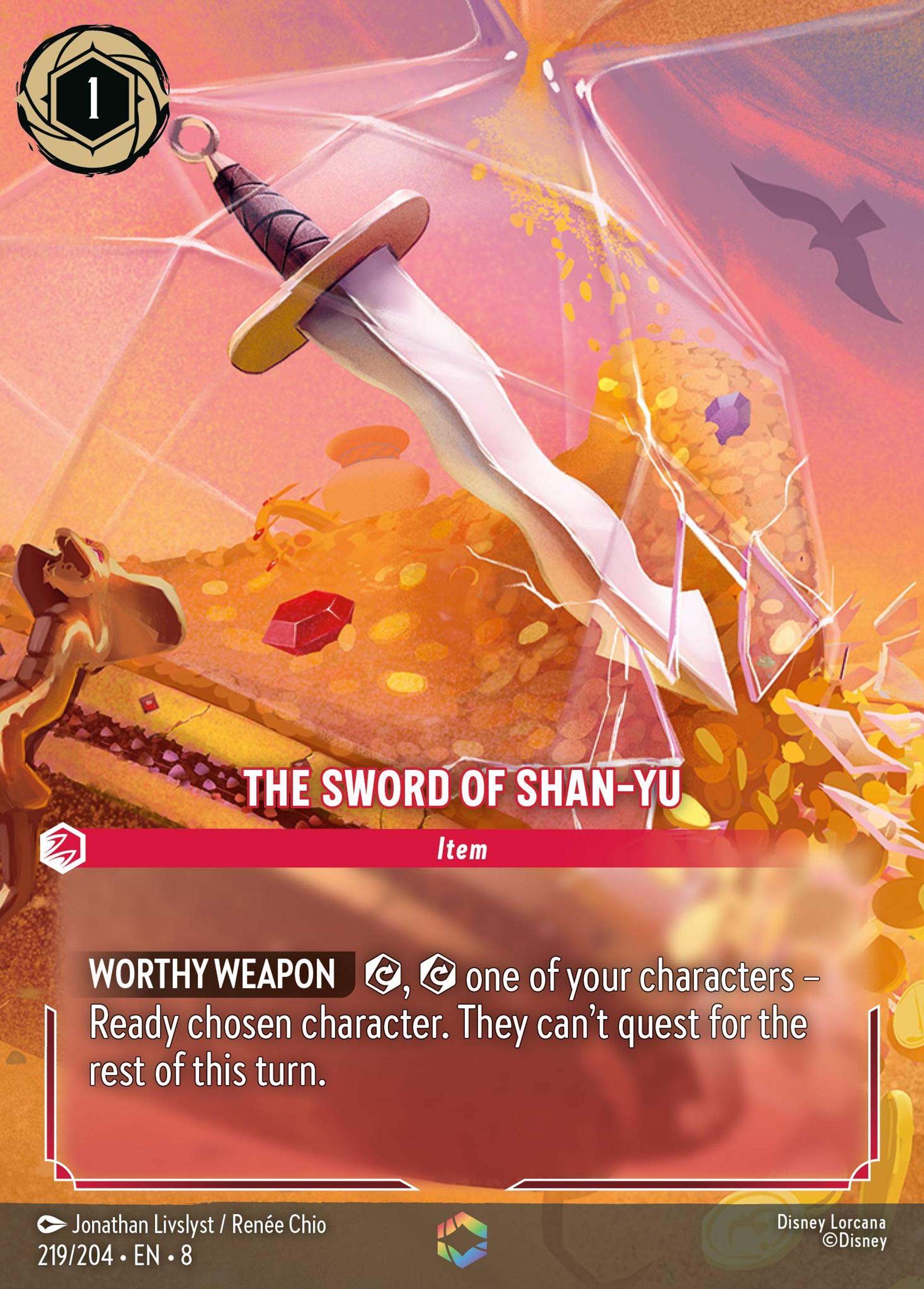 The Sword of Shan-Yu — The Reign of Jafar — Lorcana