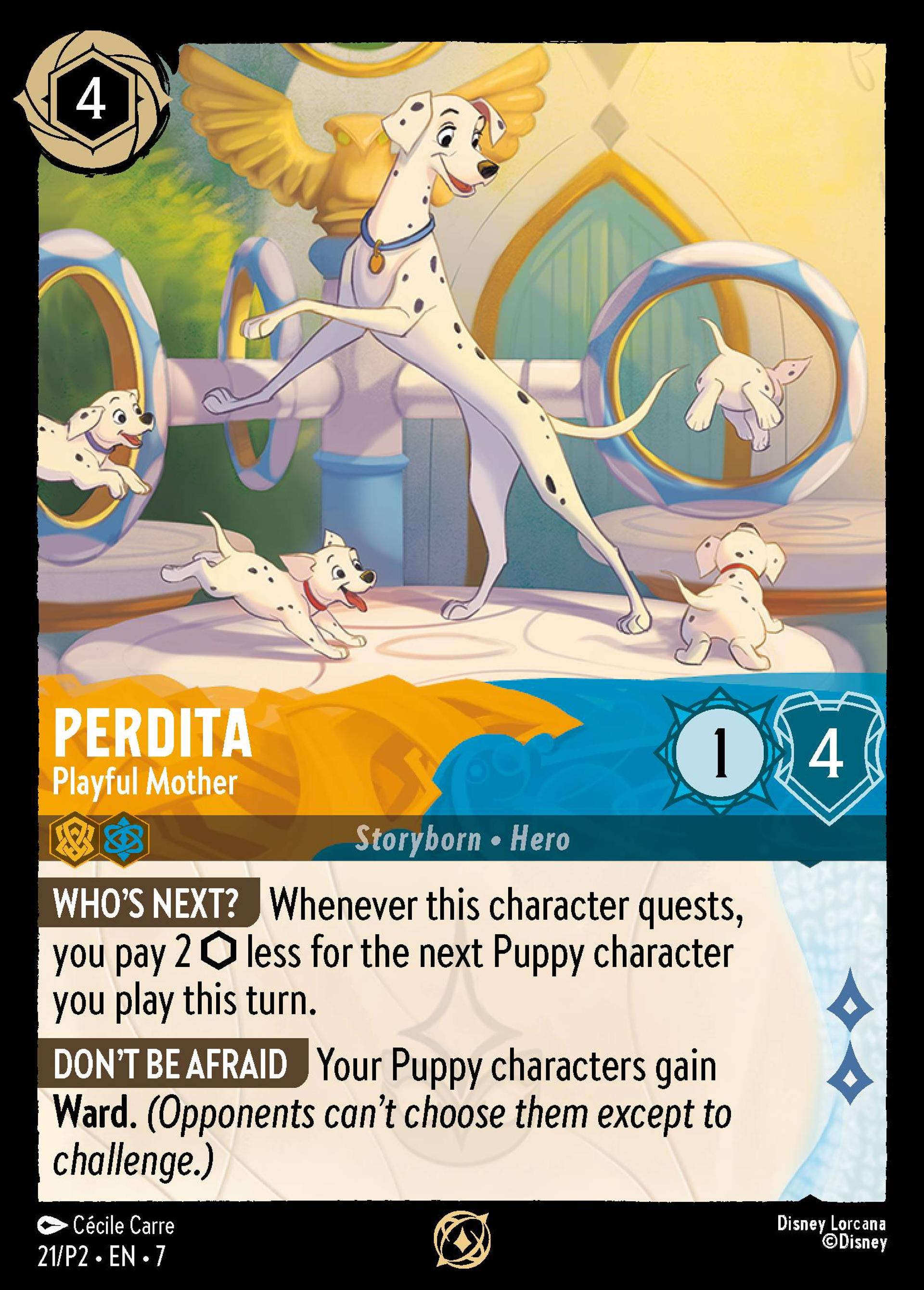 Perdita - Mère joueuse — Promos - Year 2 — Lorcana
