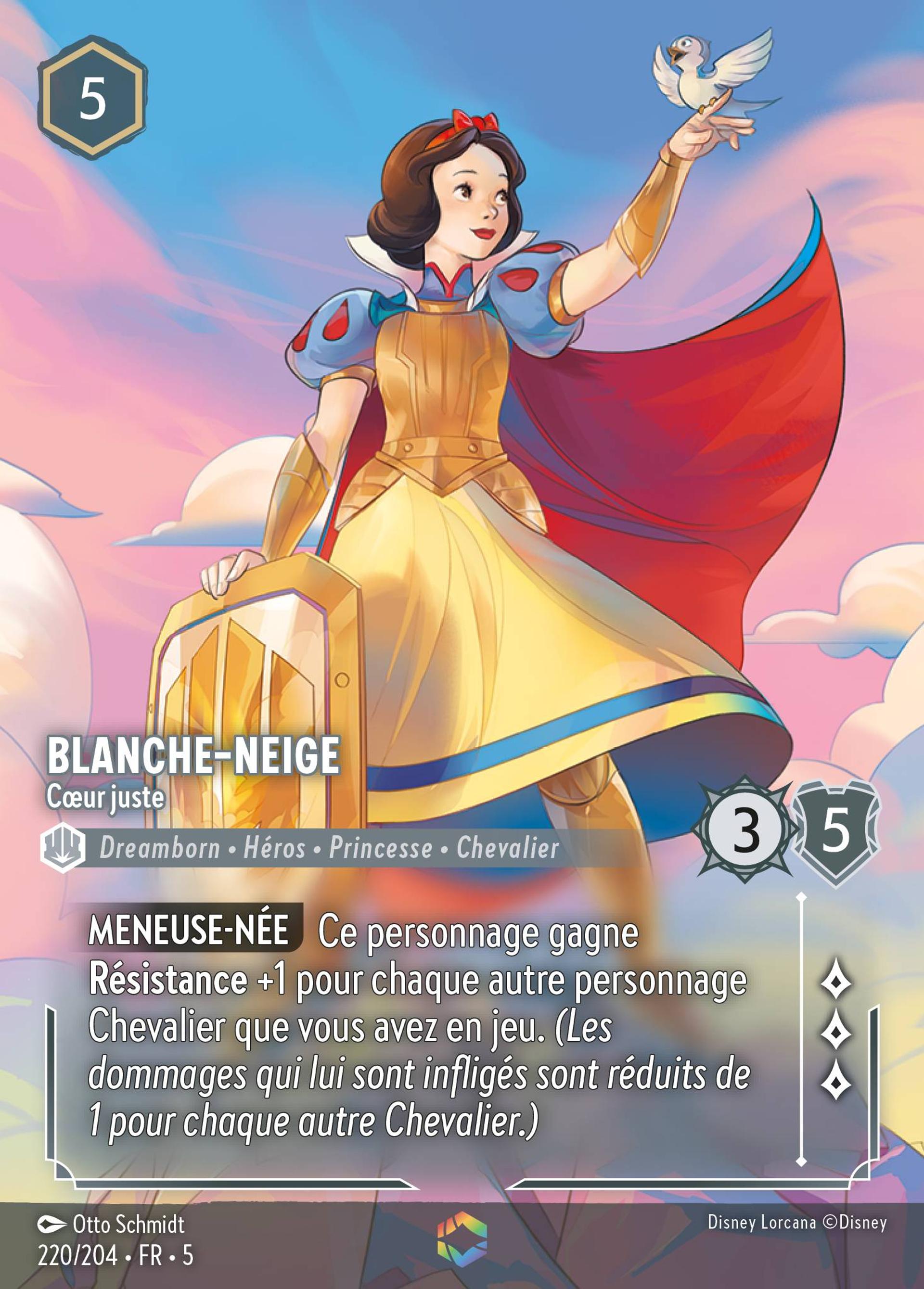 Blanche-Neige - Cœur juste — Shimmering Skies — Lorcana