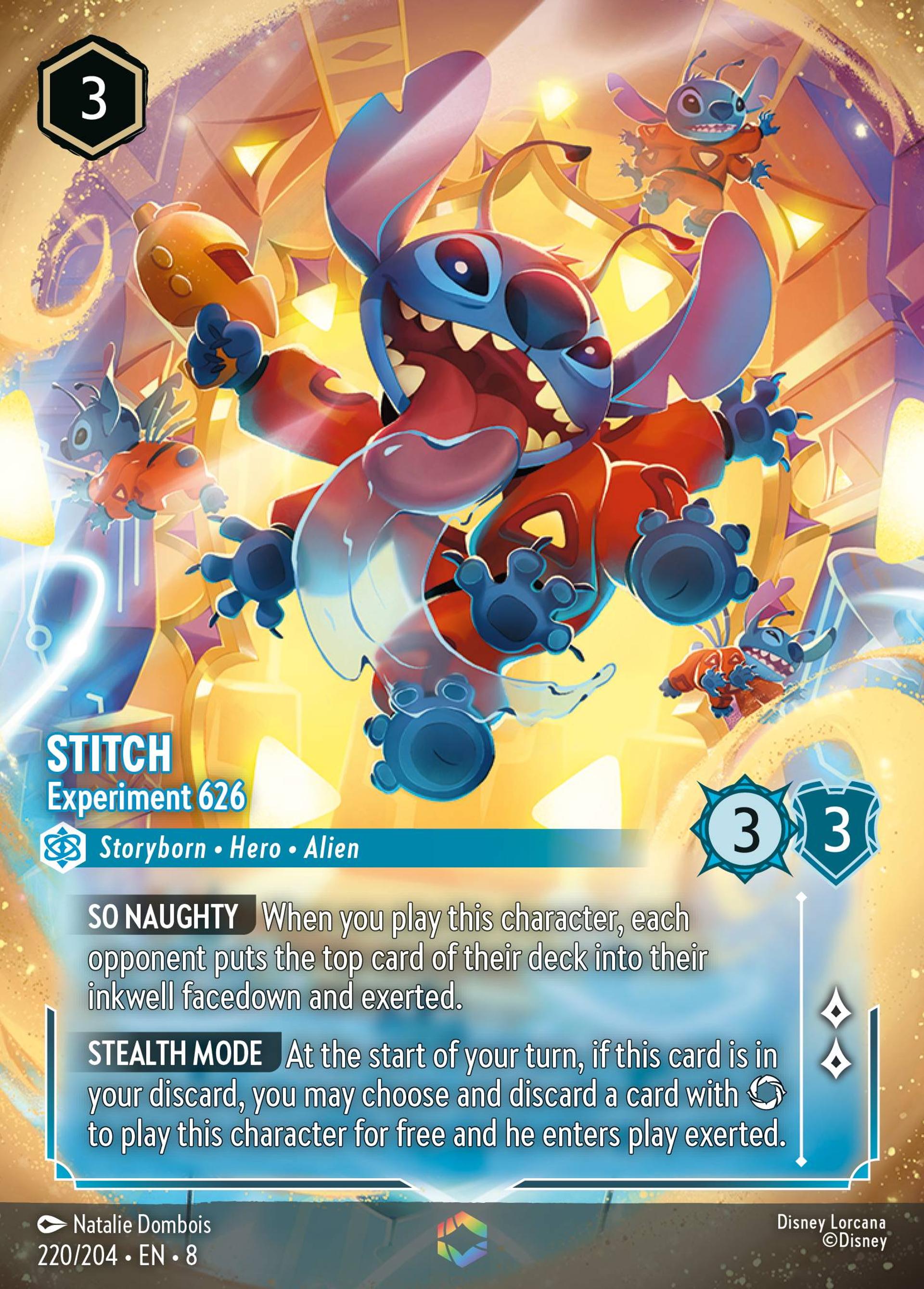 Stitch - Experiment 626 — The Reign of Jafar — Lorcana