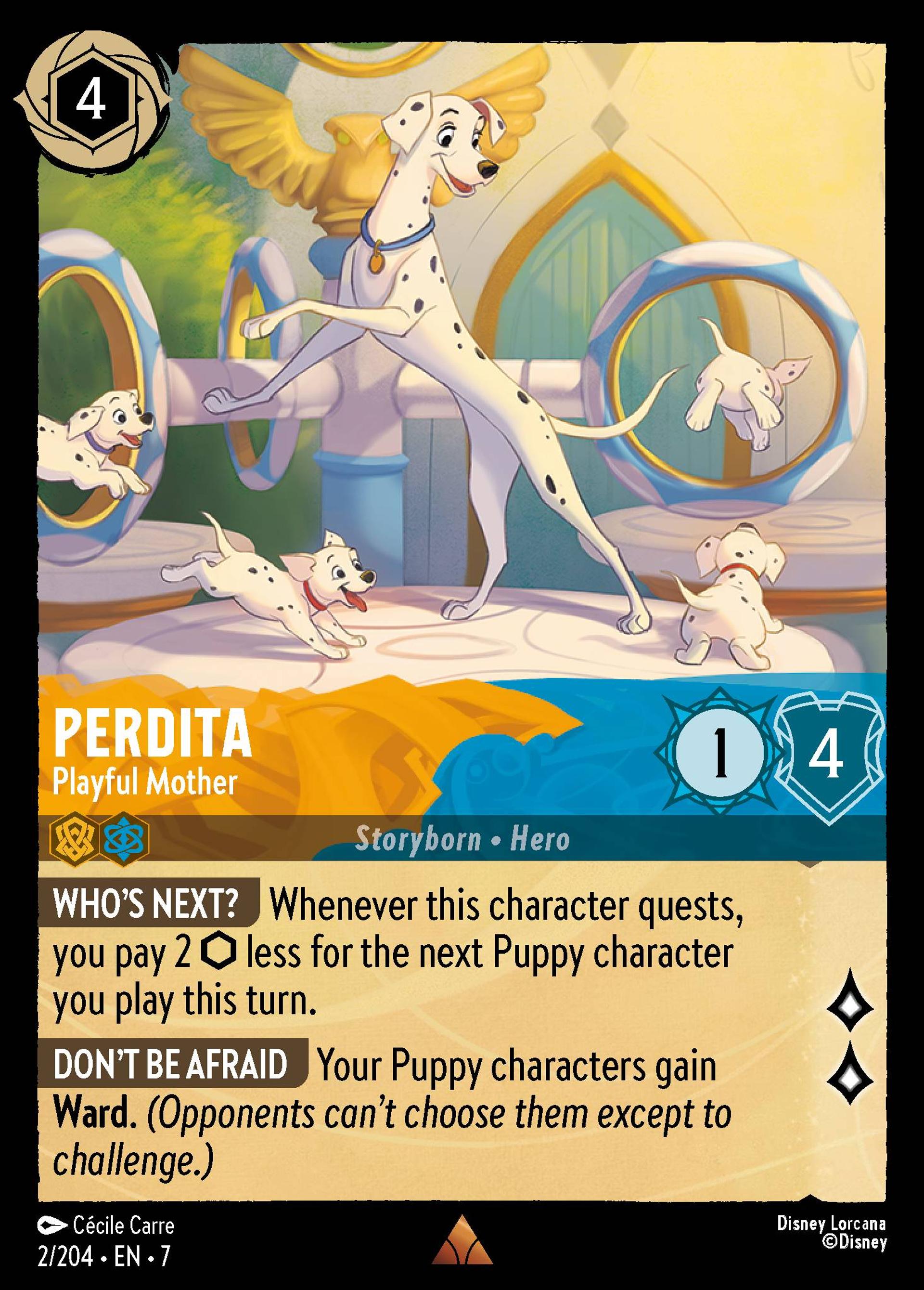 Perdita - Playful Mother — Archazia's Island — Lorcana