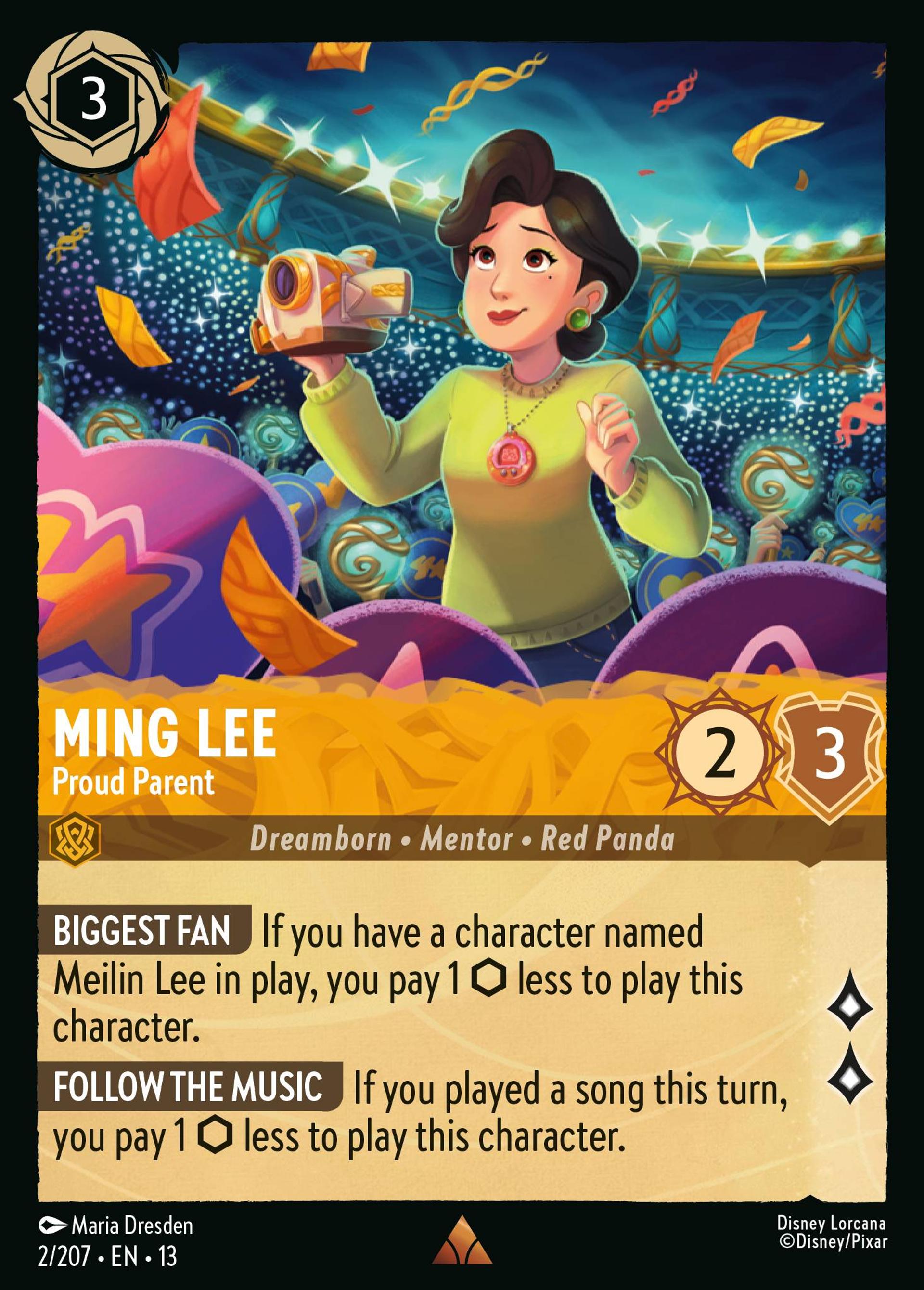Ming Lee - Proud Parent — Attack of the Vine! — Lorcana