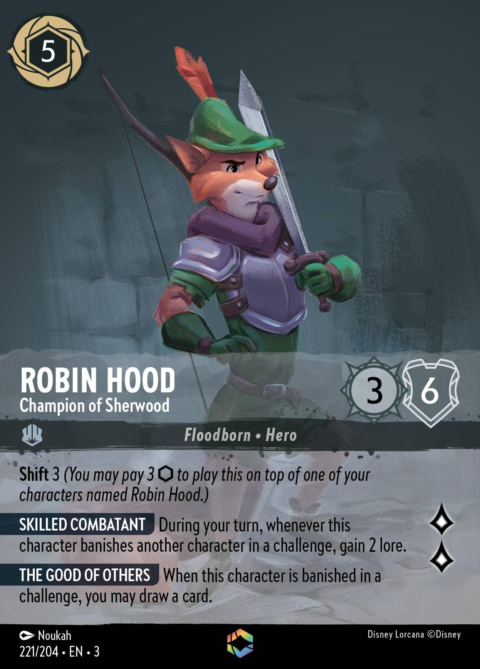 Robin des Bois - Champion de Sherwood — Into the Inklands — Lorcana