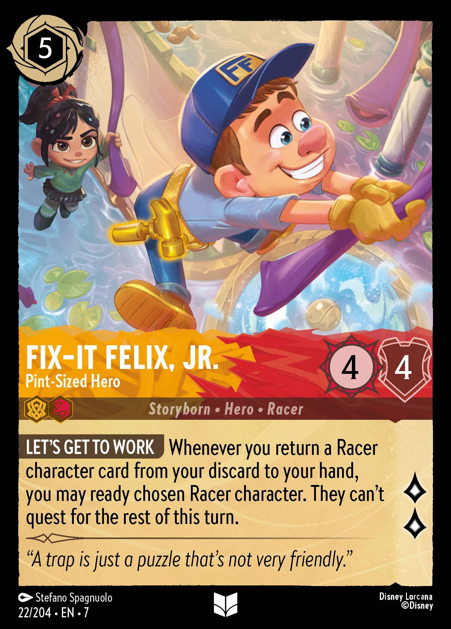 Fix-It Felix, Jr. - Pint-Sized Hero — Archazia's Island — Lorcana