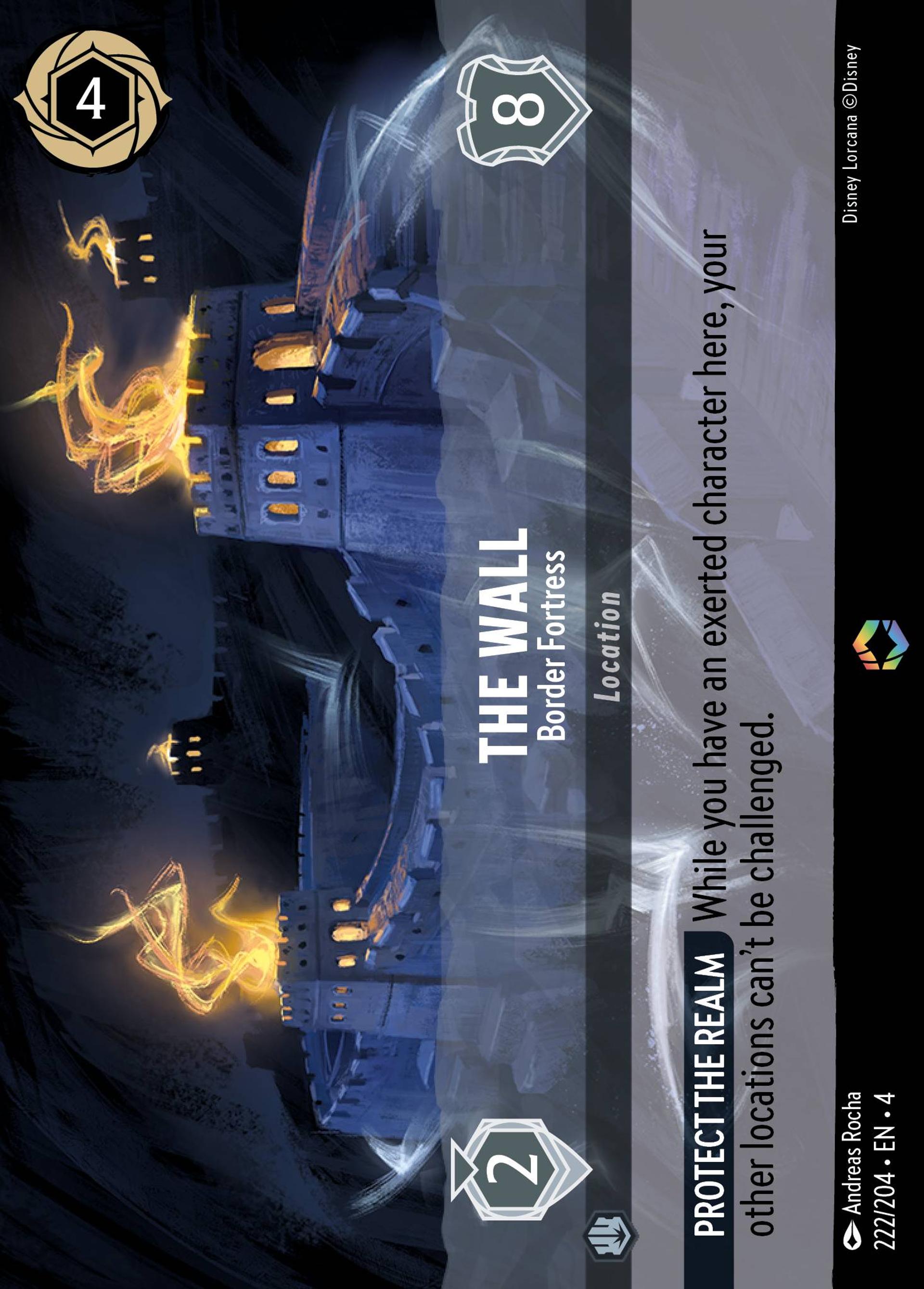 The Wall - Border Fortress — Ursula's Return — Lorcana