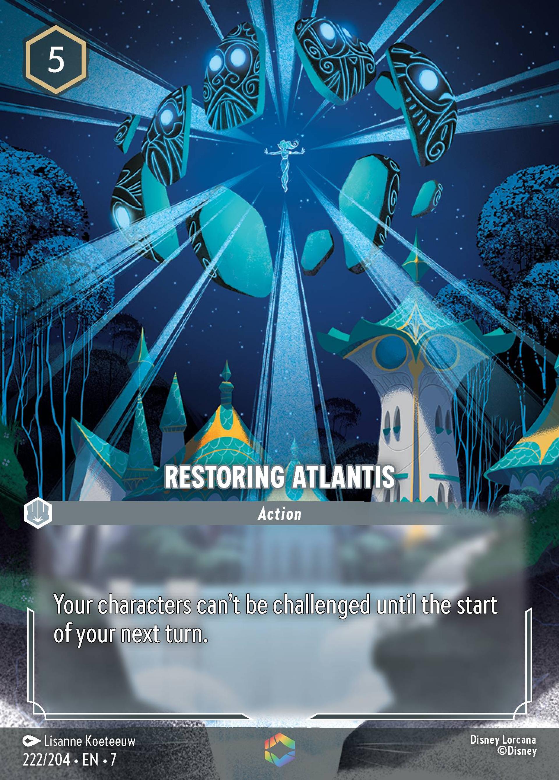 Reconstruire l'Atlantide — Archazia's Island — Lorcana
