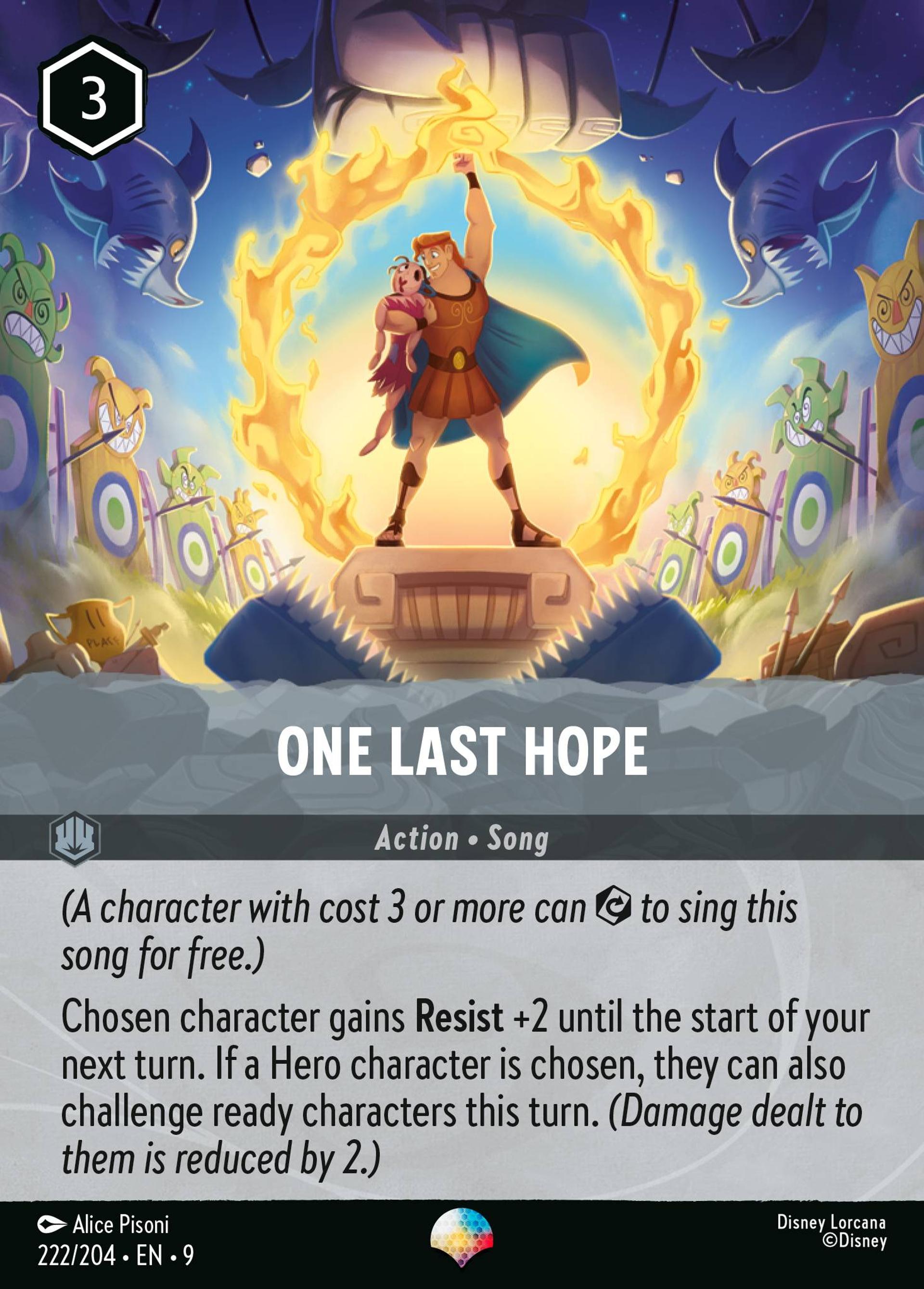 One Last Hope — Fabled — Lorcana