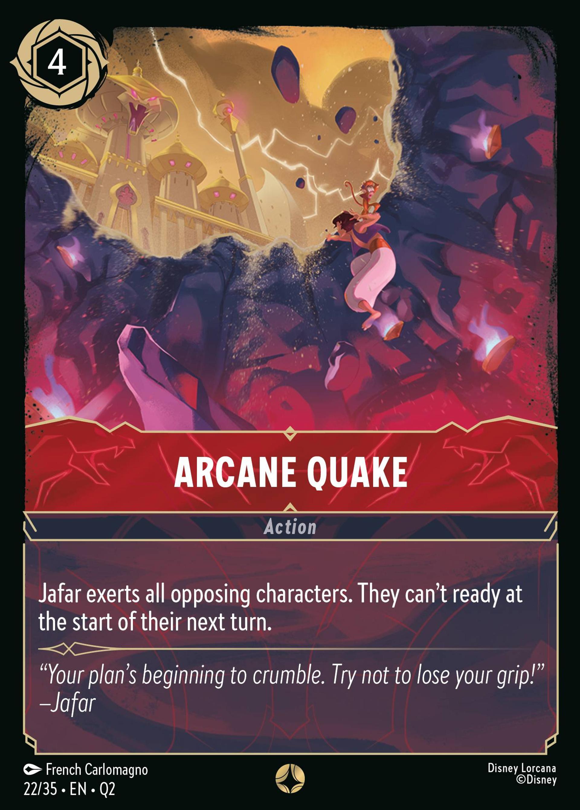 Arcane Quake — Illumineer's Quest: Palace Heist — Lorcana