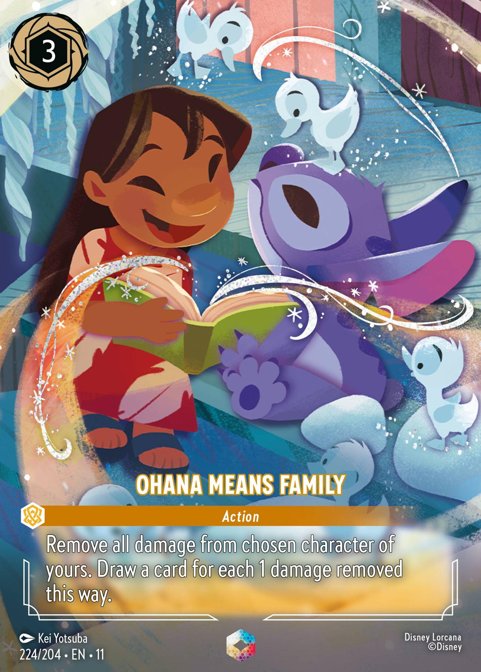 Ohana signifie famille — Winterspell — Lorcana