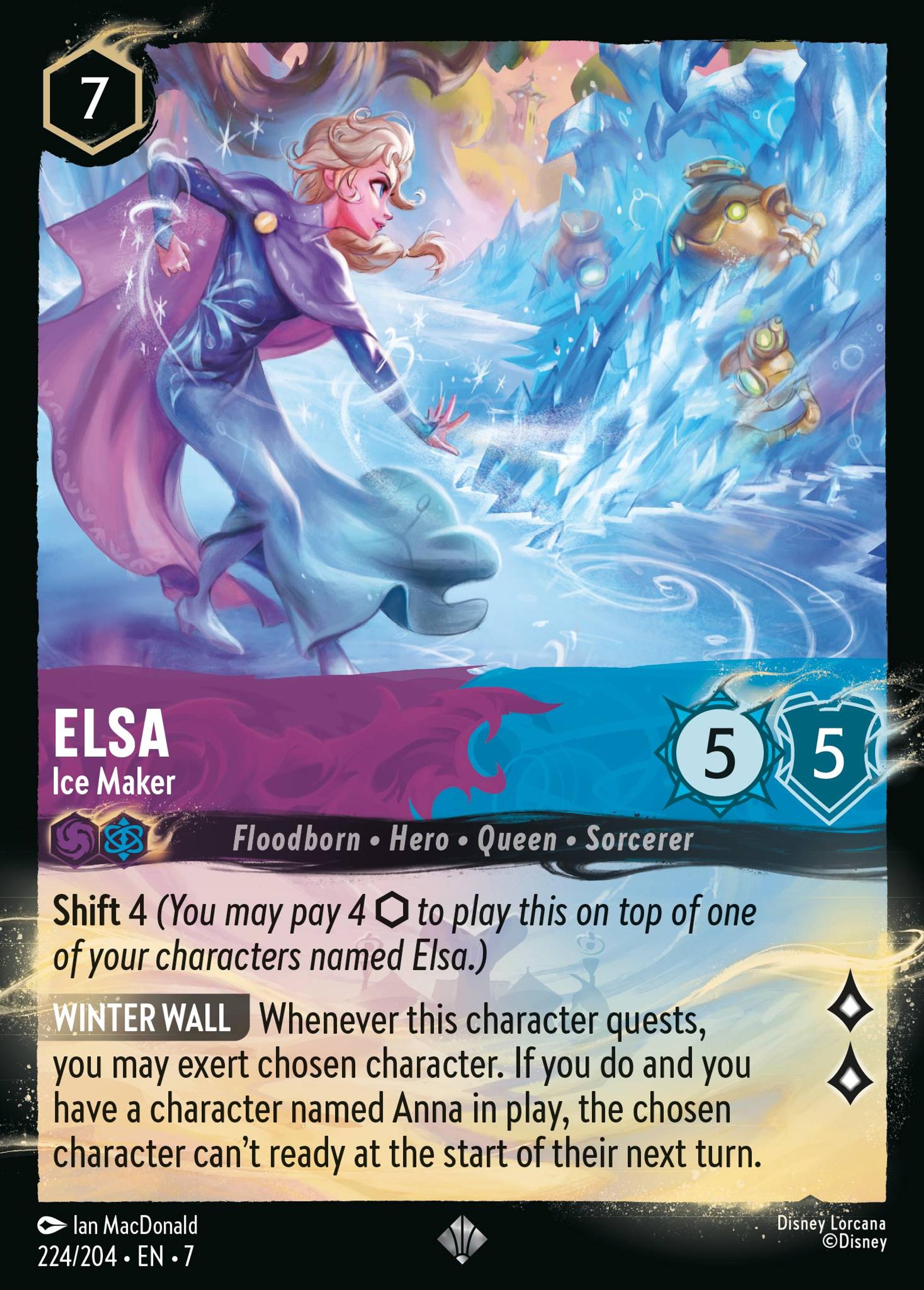 Elsa - Faiseuse de glace — Archazia's Island — Lorcana