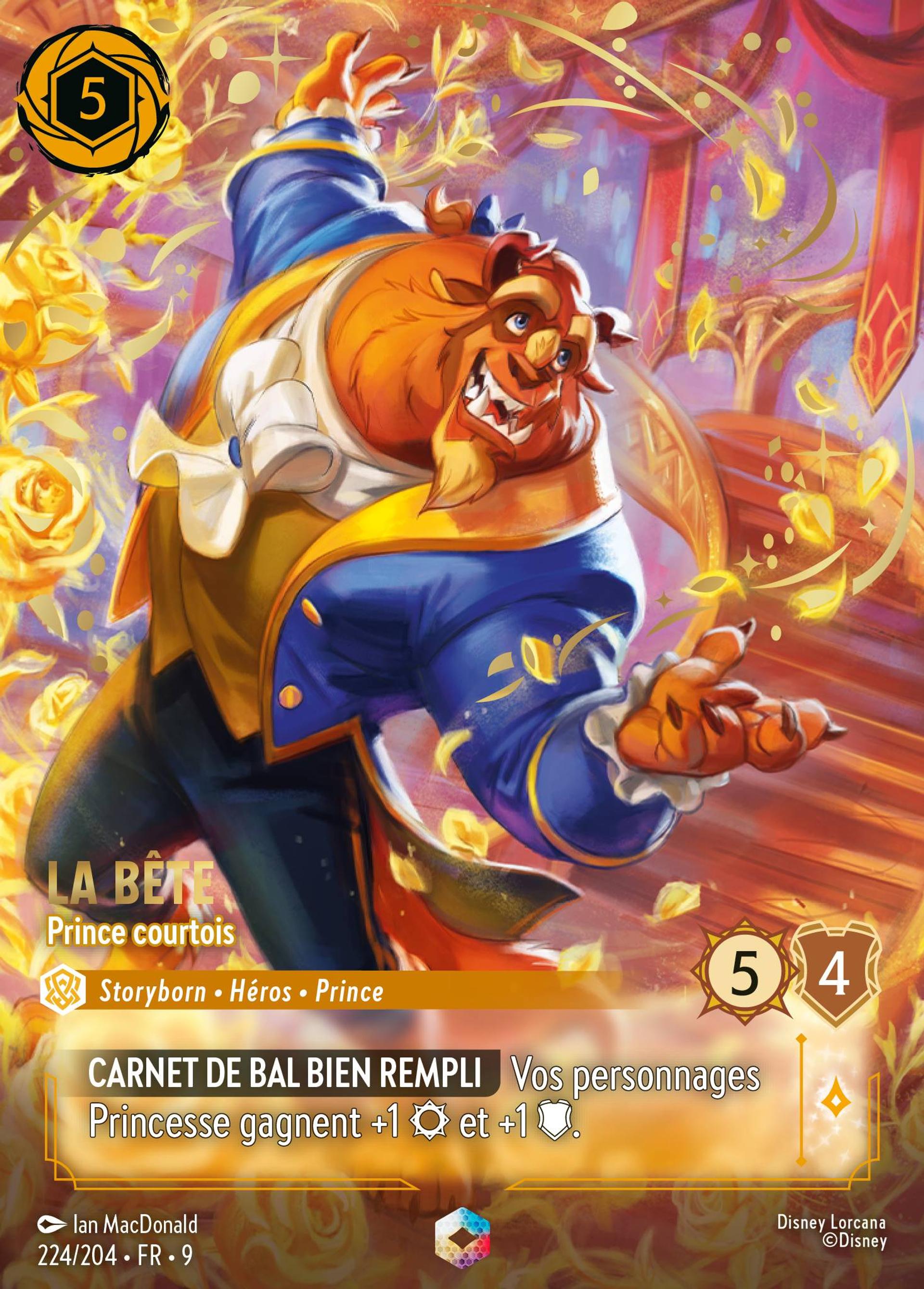 La Bête - Prince courtois — Fabled — Lorcana