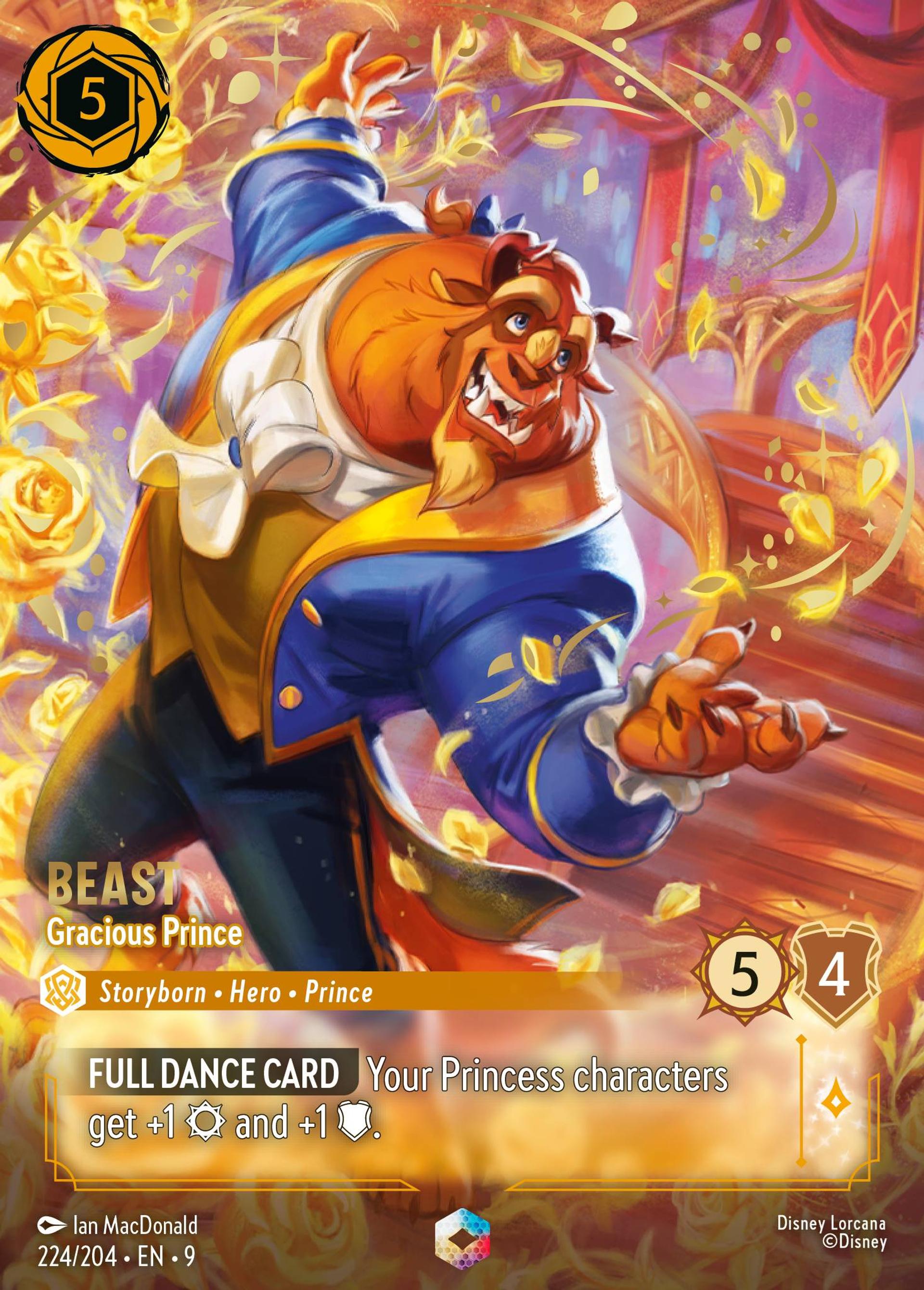 Beast - Gracious Prince — Fabled — Lorcana