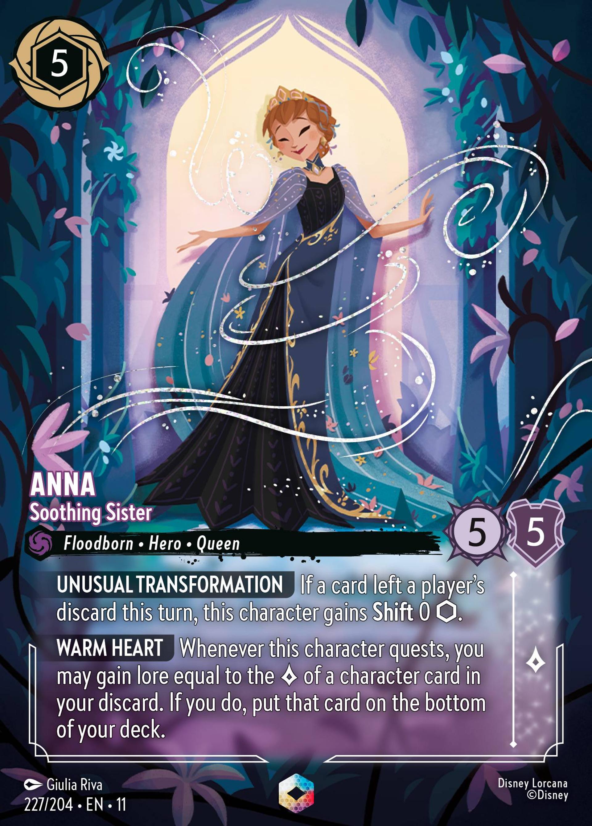 Anna - Soothing Sister — Winterspell — Lorcana