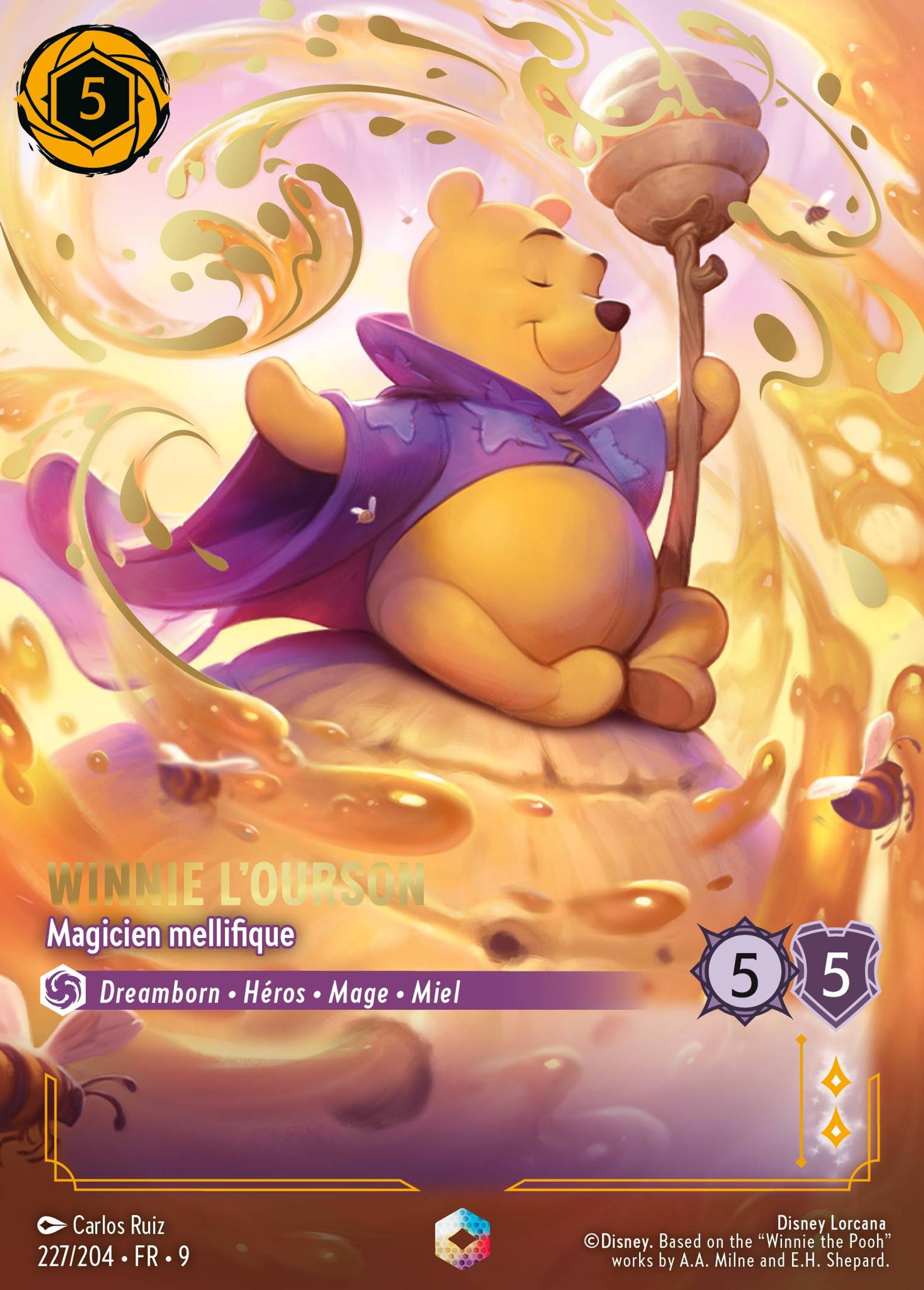 Winnie l'ourson - Magicien mellifique — Fabled — Lorcana