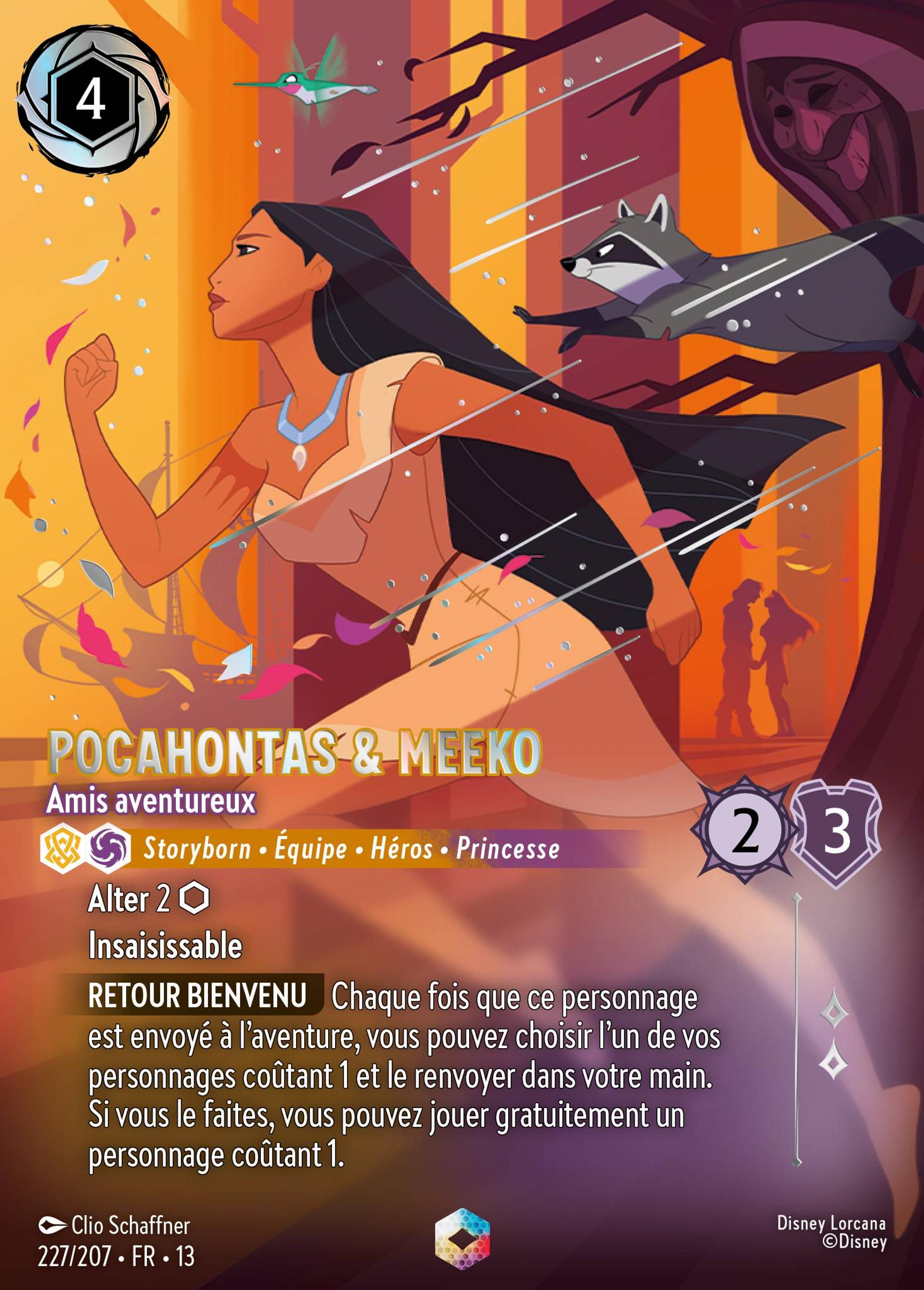 Pocahontas & Meeko - Amis aventureux — Attack of the Vine! — Lorcana